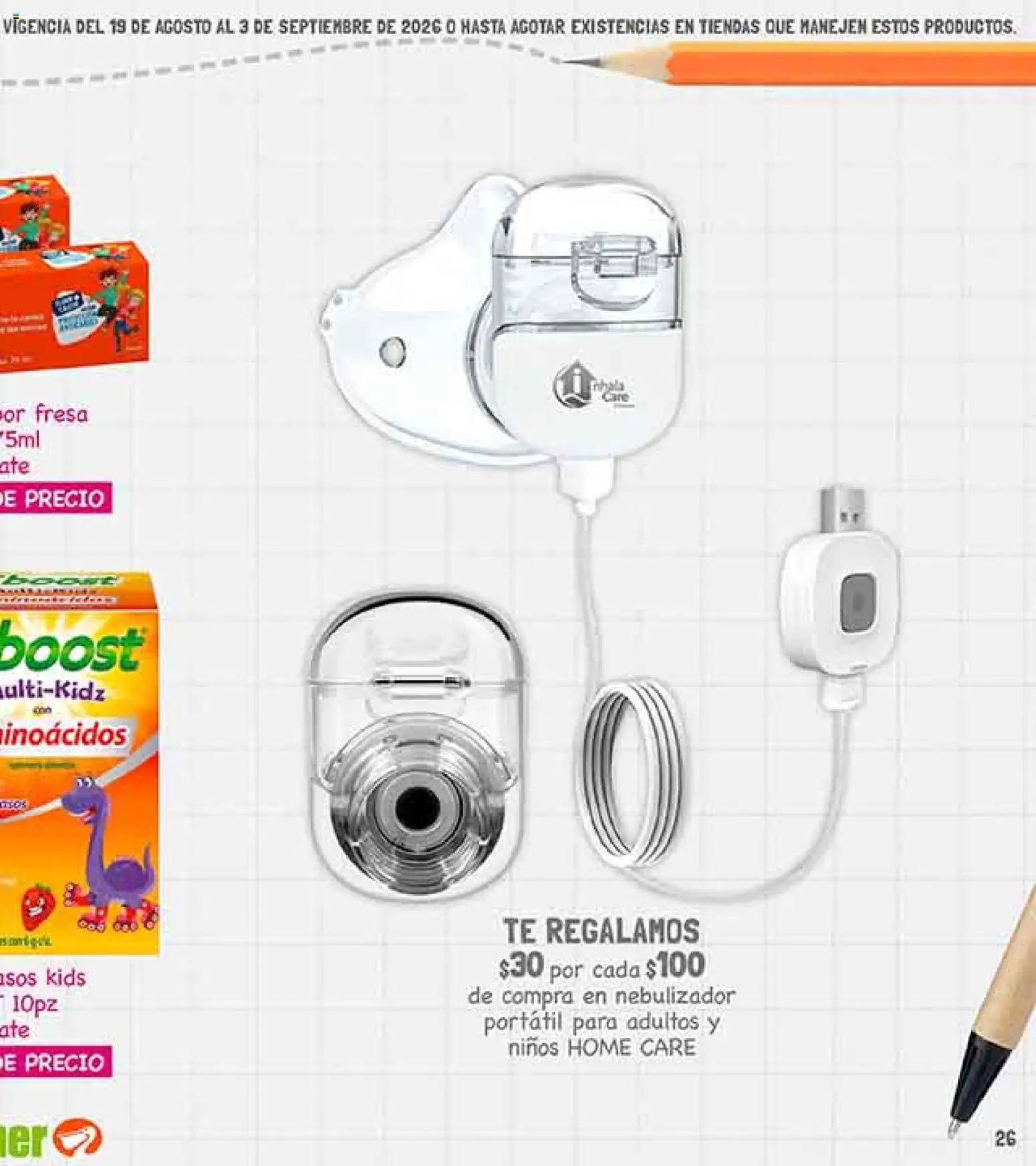 Nuevas ofertas de La Comer válidas en toda la República Mexicana desde el 19/08/2026. ¡Encuentra las mejores ofertas en La Comer folleto! | Página: 51 | Productos: Fresa, Nebulizador, Té