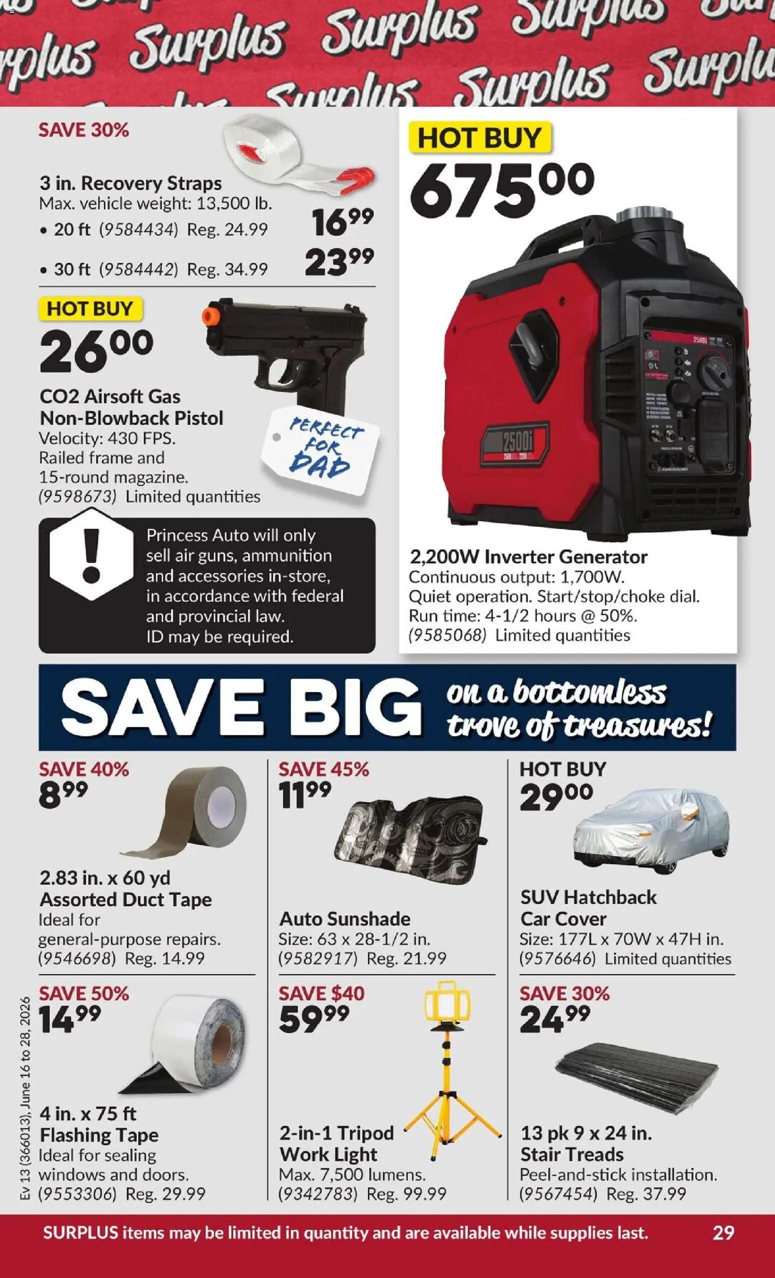 Princess Auto flyer valid from 16.06.2026 | Page: 33