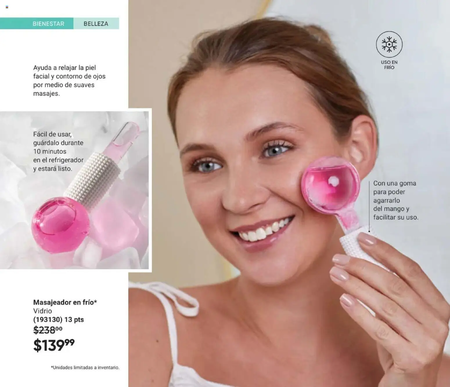 Nuevas ofertas de AVON válidas en toda la República Mexicana desde el 11/09/2026. ¡Encuentra las mejores ofertas en AVON Casa & Estilo 14 2026! | Página: 122 | Productos: Refrigerador, Contorno de ojos, Contorno, Mango