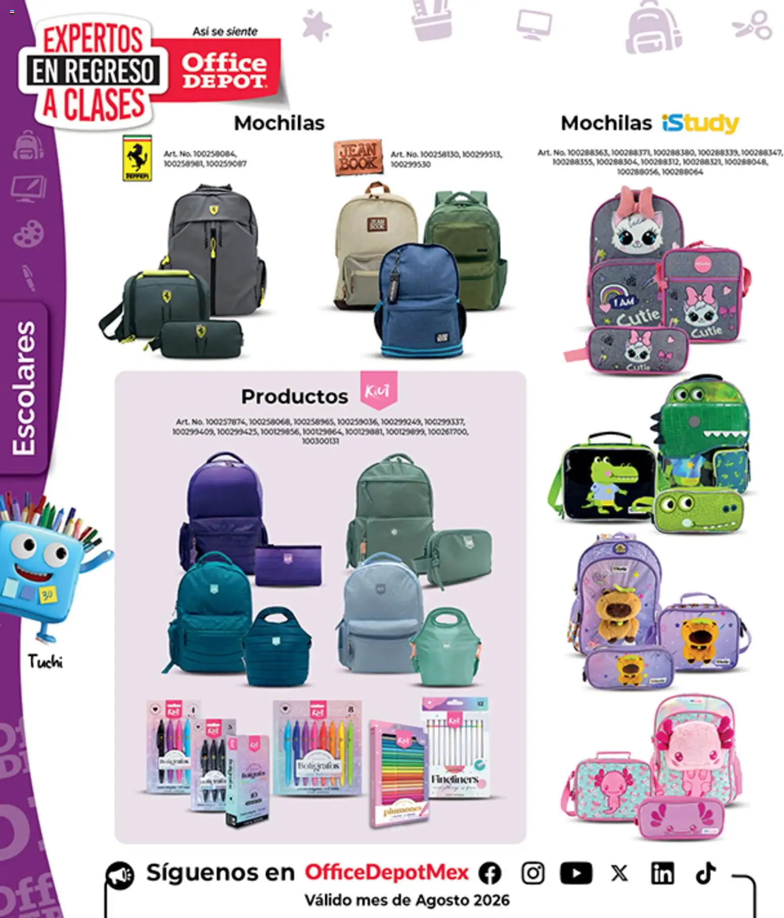 Nuevas ofertas de Office Depot válidas en toda la República Mexicana desde el 01/08/2026. ¡Encuentra las mejores ofertas en Office Depot catálogo! | Página: 11