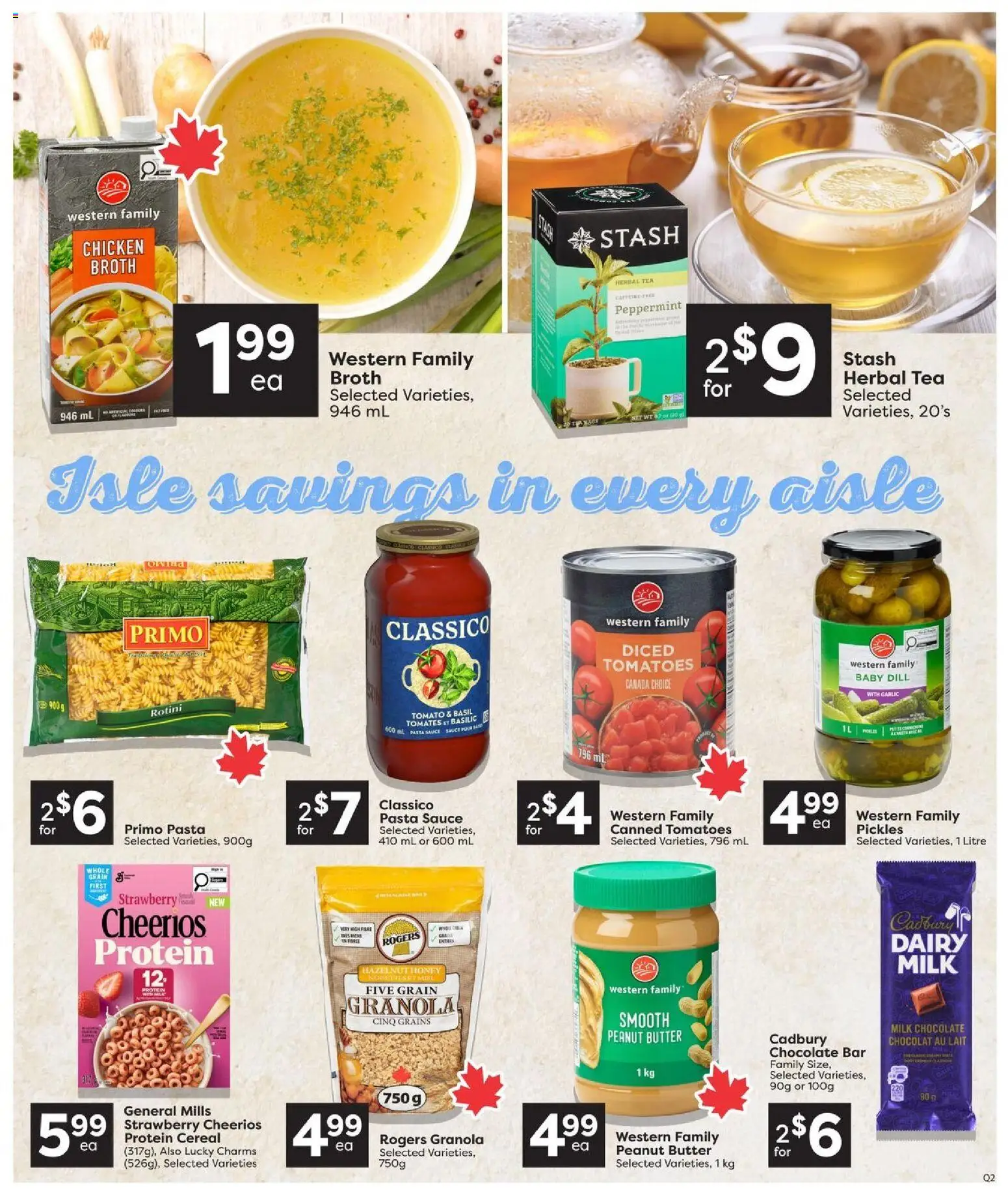 Quality Foods flyer valid from Aug 27, 2026 | Page: 11 | Products: Tomato, Milk, Chocolate, Tomatoes