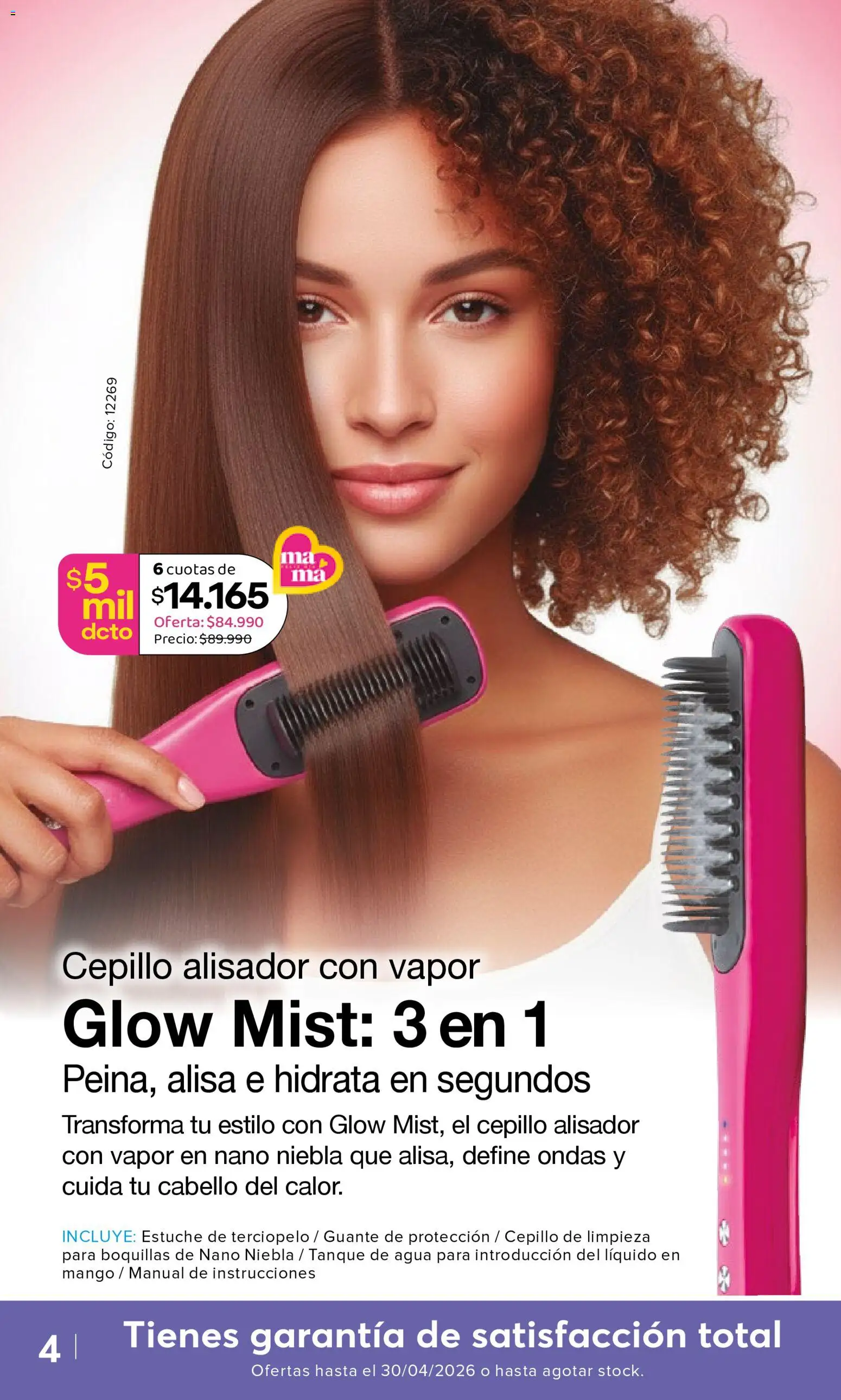 A3D Ofertas  │ válido desde el 10.04.2026 | Página: 4 | Productos: Agua, Estuche, Cepillo, Guante