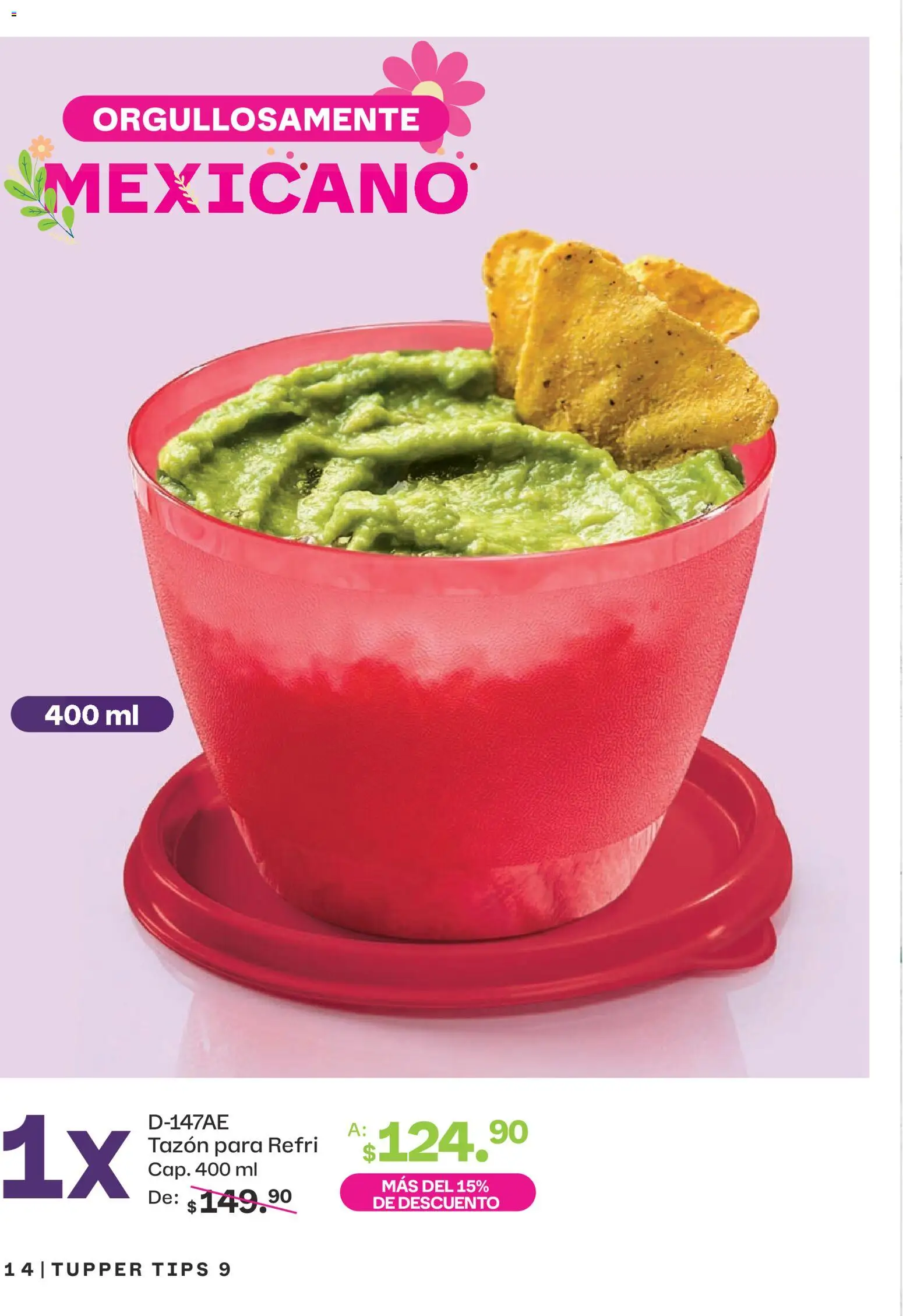 Nuevas ofertas de Tupperware válidas en toda la República Mexicana desde el 10/08/2026. ¡Encuentra las mejores ofertas en Tupperware catálogo! | Página: 14 | Productos: Tupper