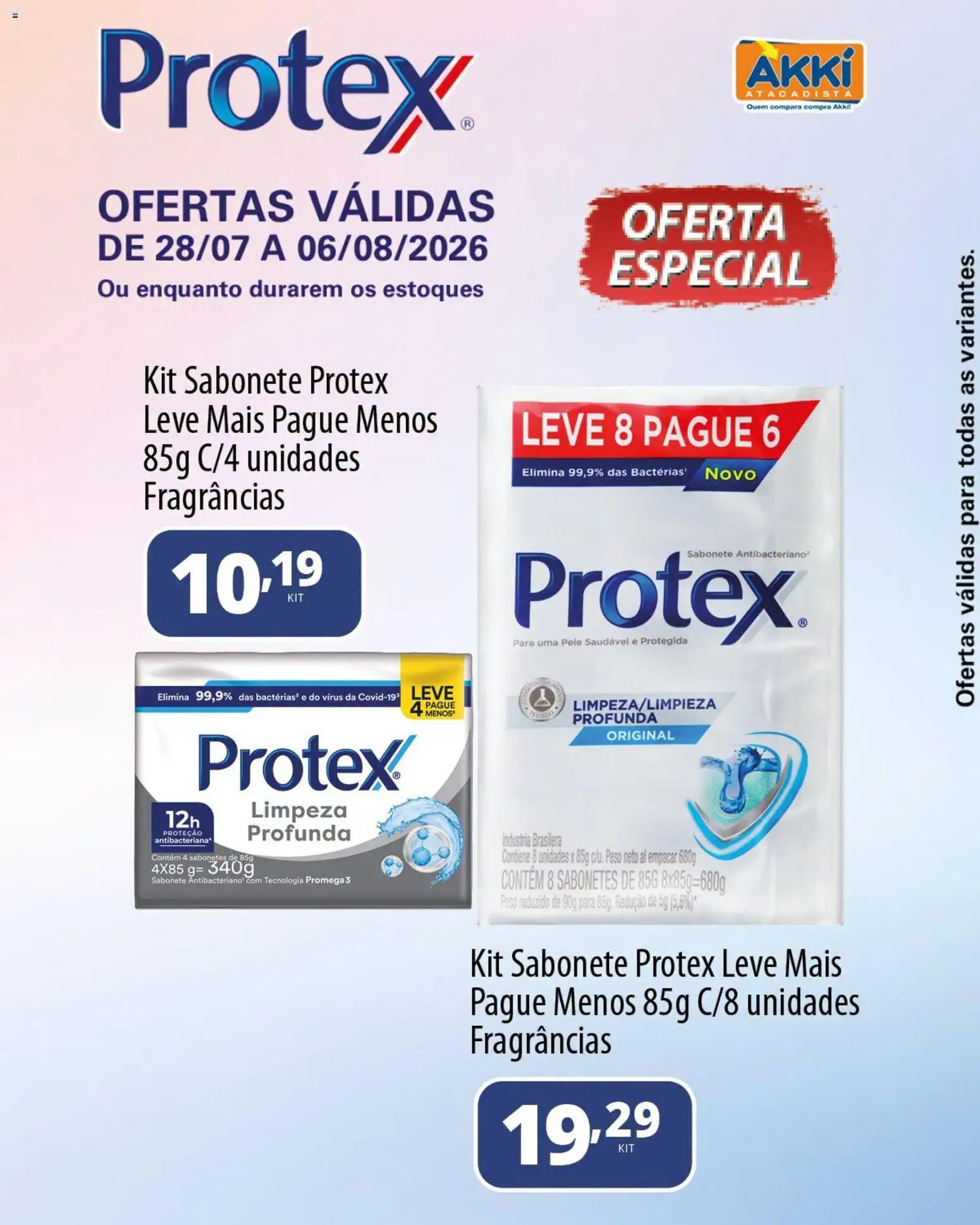 Akki Atacadista Folheto - válido de 28/07/2026 | Página: 3 | Produtos: Sabonete