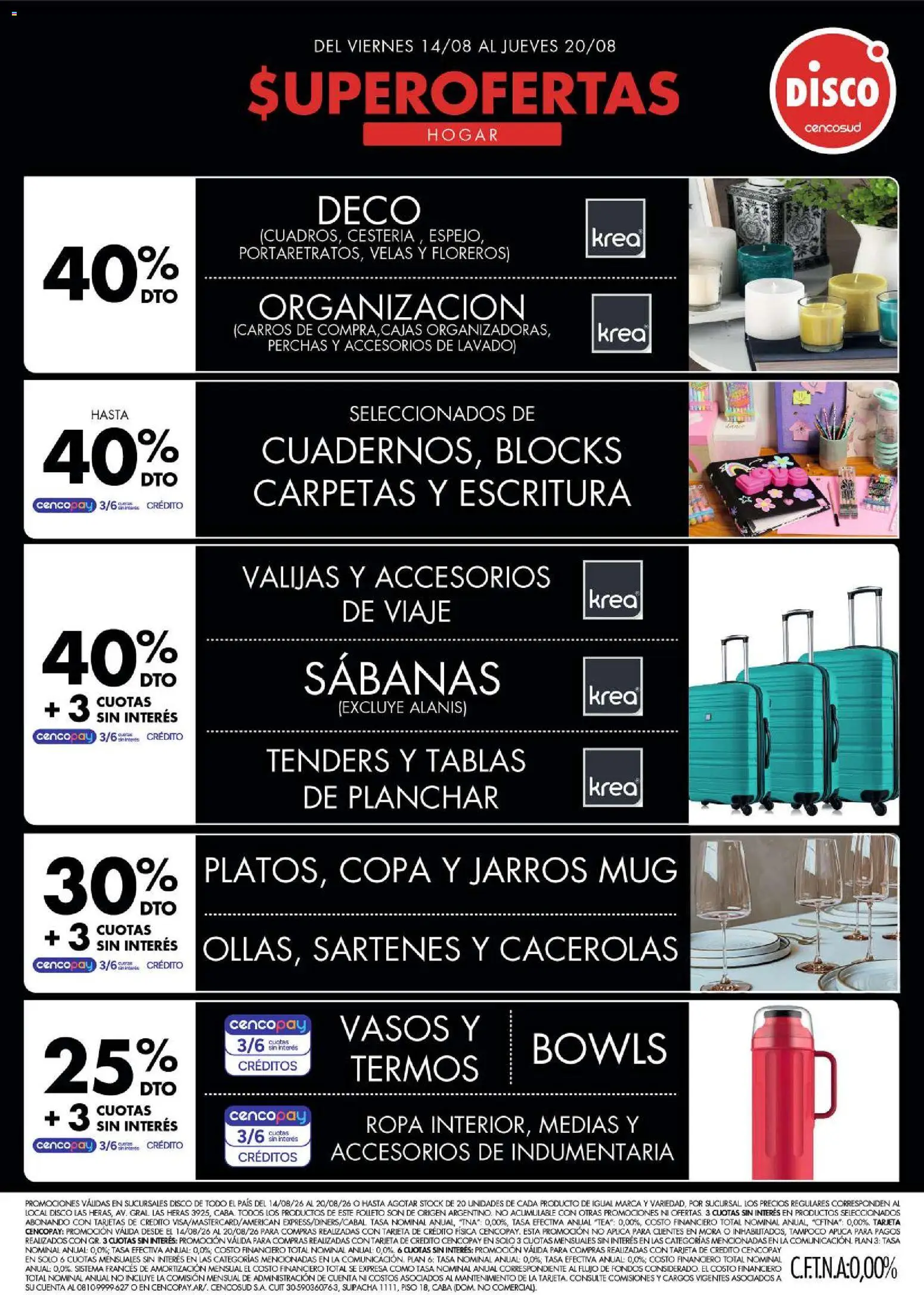 Disco - Ofertas | Electro, T. Libre y más │ válido desde el 13/08/2026 | Página: 3 | Productos: Planchar, Velas, Medias, Vasos