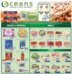 Preview of Oceans weekly flyer / circulaire from shop Oceans valid from Oct 16, 2026