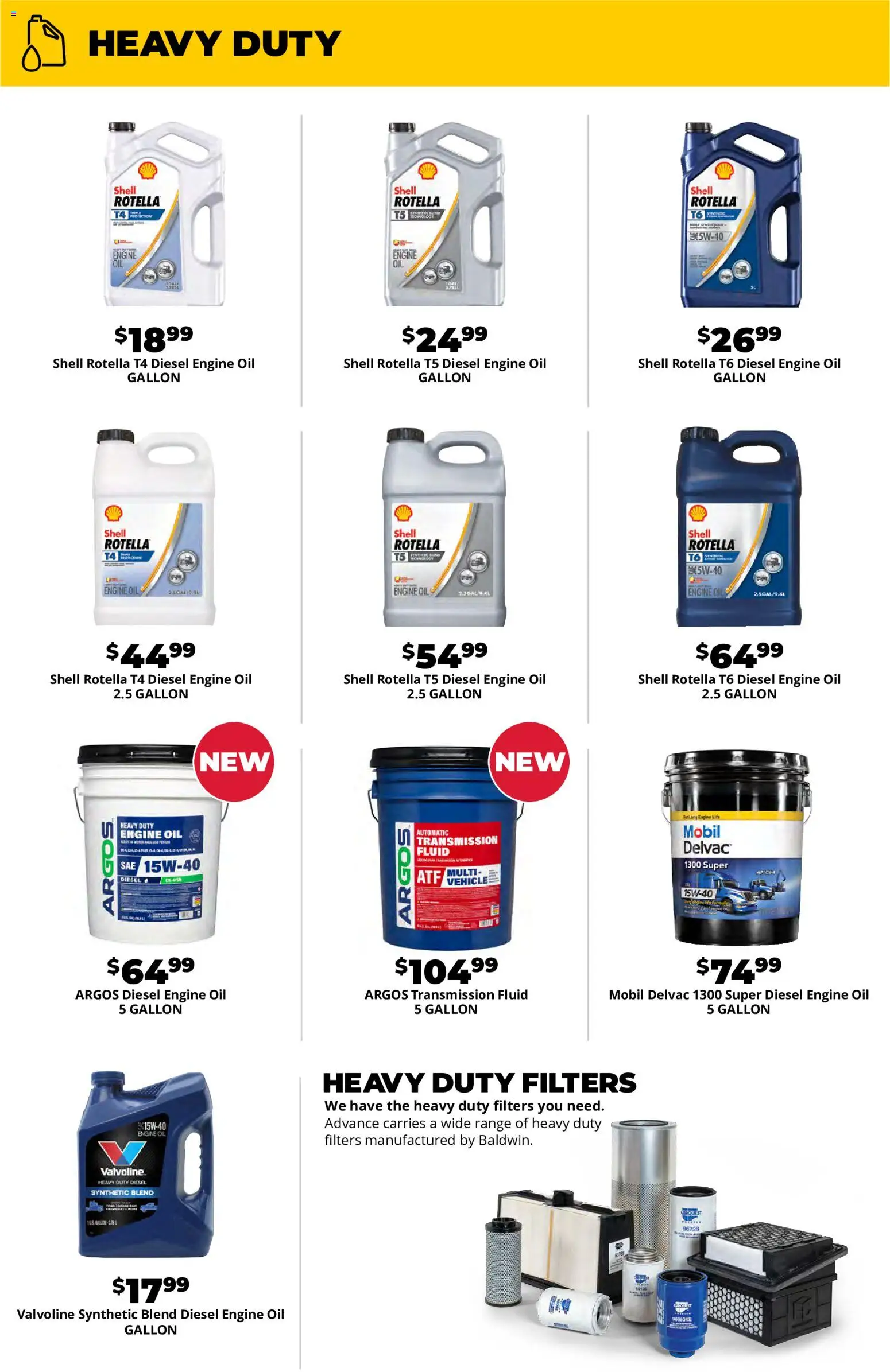 Advance Auto Parts Weekly Ad - valid from 24.05.2026 | Page: 2 | Products: Oil