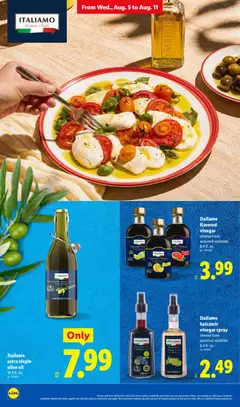 Preview of Lidl weekly ads valid from 08/05/2026 | Page: 12 | Products: Vinegar, Oil, Wine