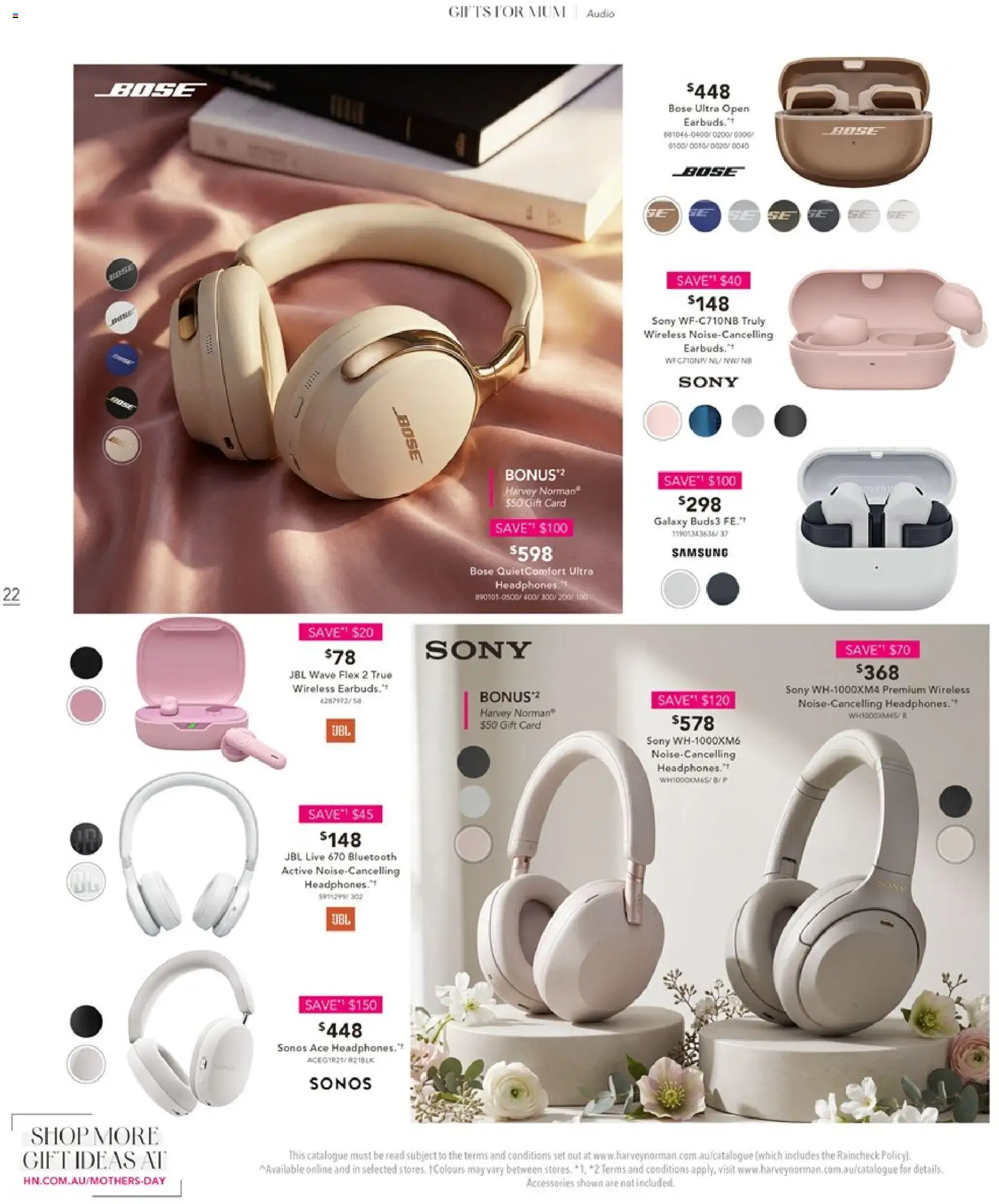 Harvey Norman catalogue - valid from 01.05.2026 | Page: 22 | Products: Accessories, Audio