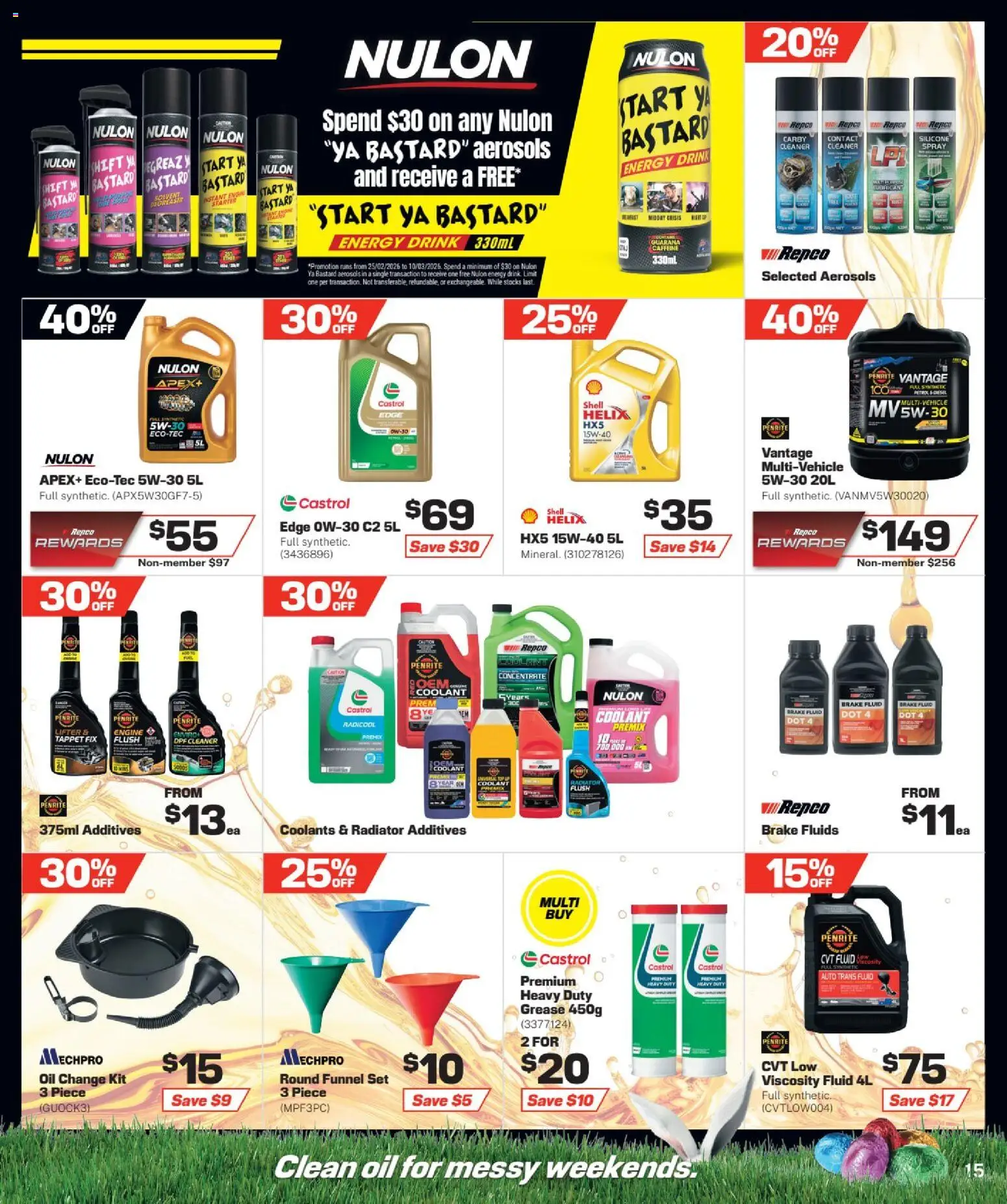 Repco weekly catalogue from 25/02/2026