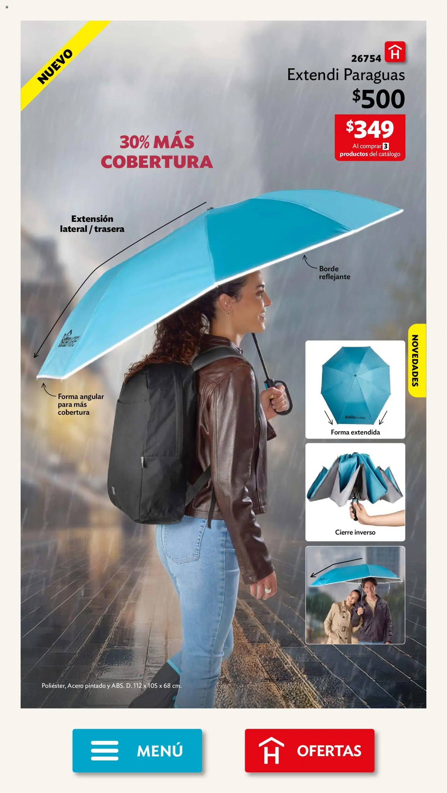Nuevas ofertas de Betterware válidas en toda la República Mexicana desde el 29/06/2026. ¡Encuentra las mejores ofertas en Betterware campaña 7 2026! | Página: 5 | Productos: Extensión