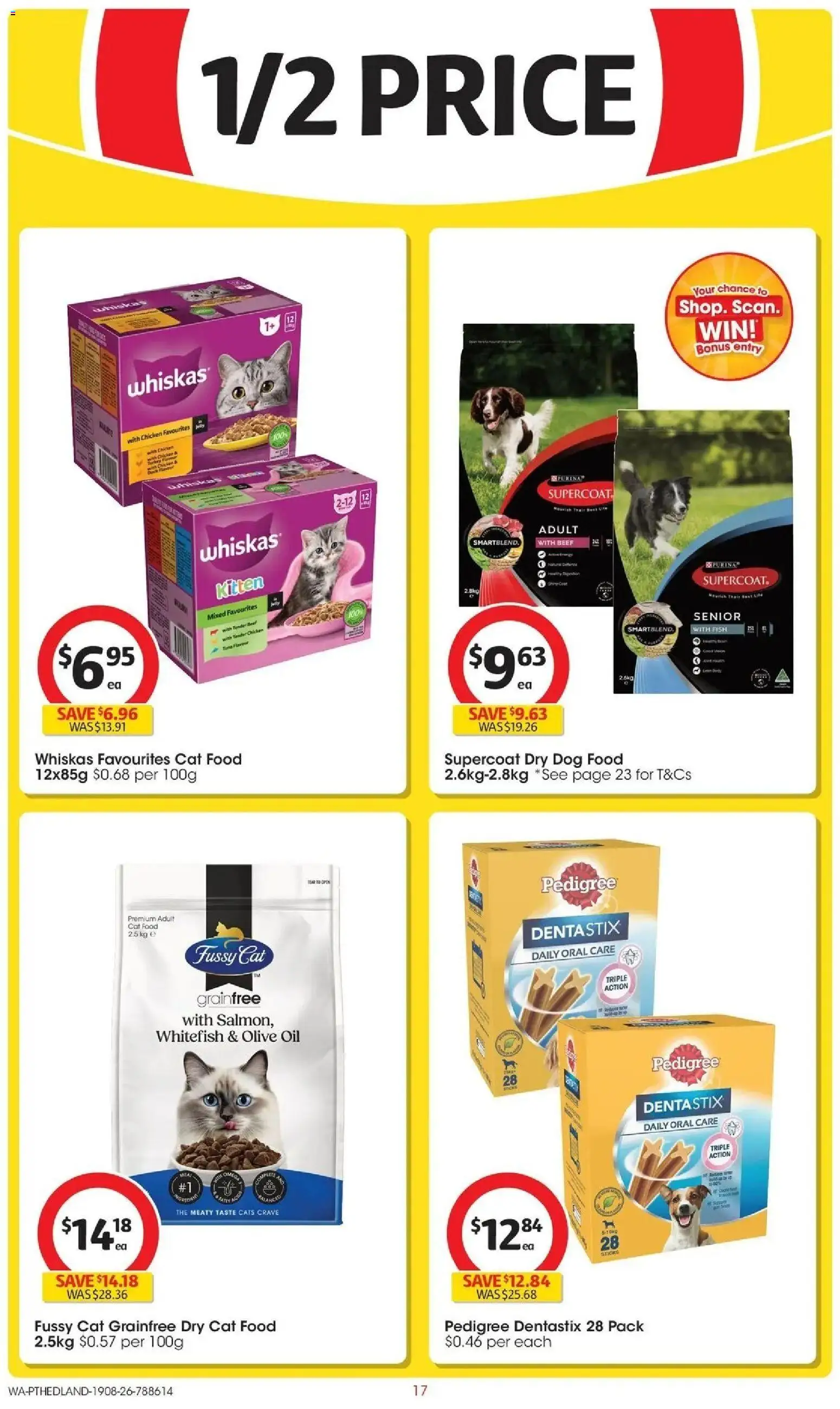 Coles catalogue - valid from 19/08/2026 | Page: 17 | Products: Food, Chicken, Beef, Dog food
