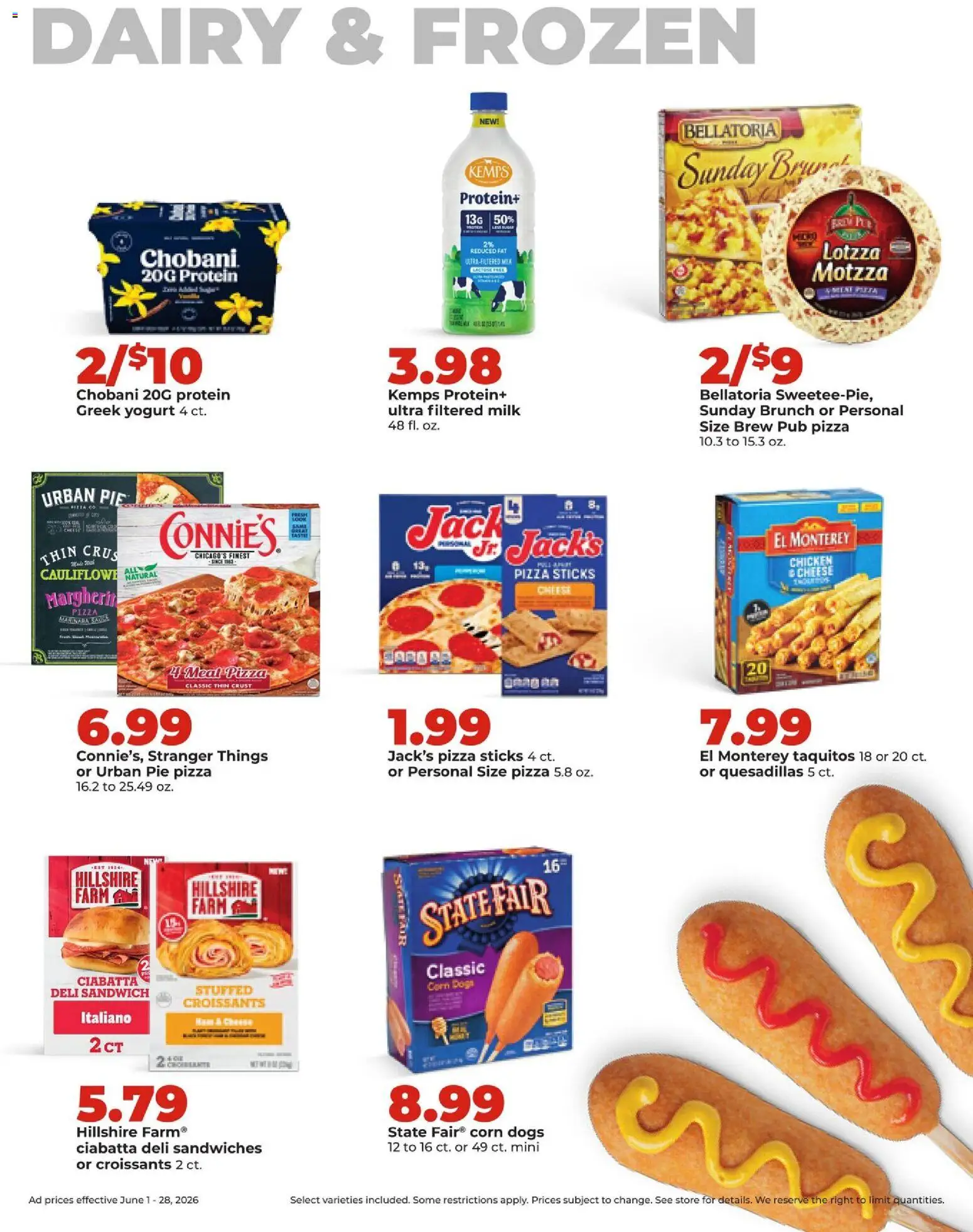 HyVee Monthly Ad - valid from 01.06.2026 | Page: 17 | Products: Corn, Milk, Sauce, Sugar