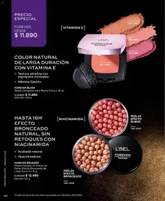 Catálogo L'Bel Campaña 11 válido desde el 14.06.2026 | Página: 80 | Productos: Maquillaje, Rubor