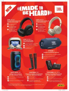 Preview of JB Hi-Fi STACK - valid from 01/07/2026 | Page: 47 | Products: Water, Audio, Headphones, Portable