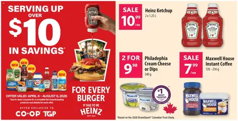 Preview of Philadelphia Cream Cheese or Dips, 340 g from shop Co-op Food valid from 28.05.2026 | Page: 8