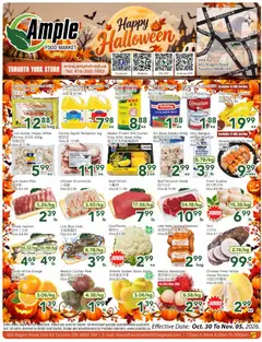 Preview of Ample Food Market weekly flyer Toronto York from shop Ample Food Market valid from Oct 30, 2026