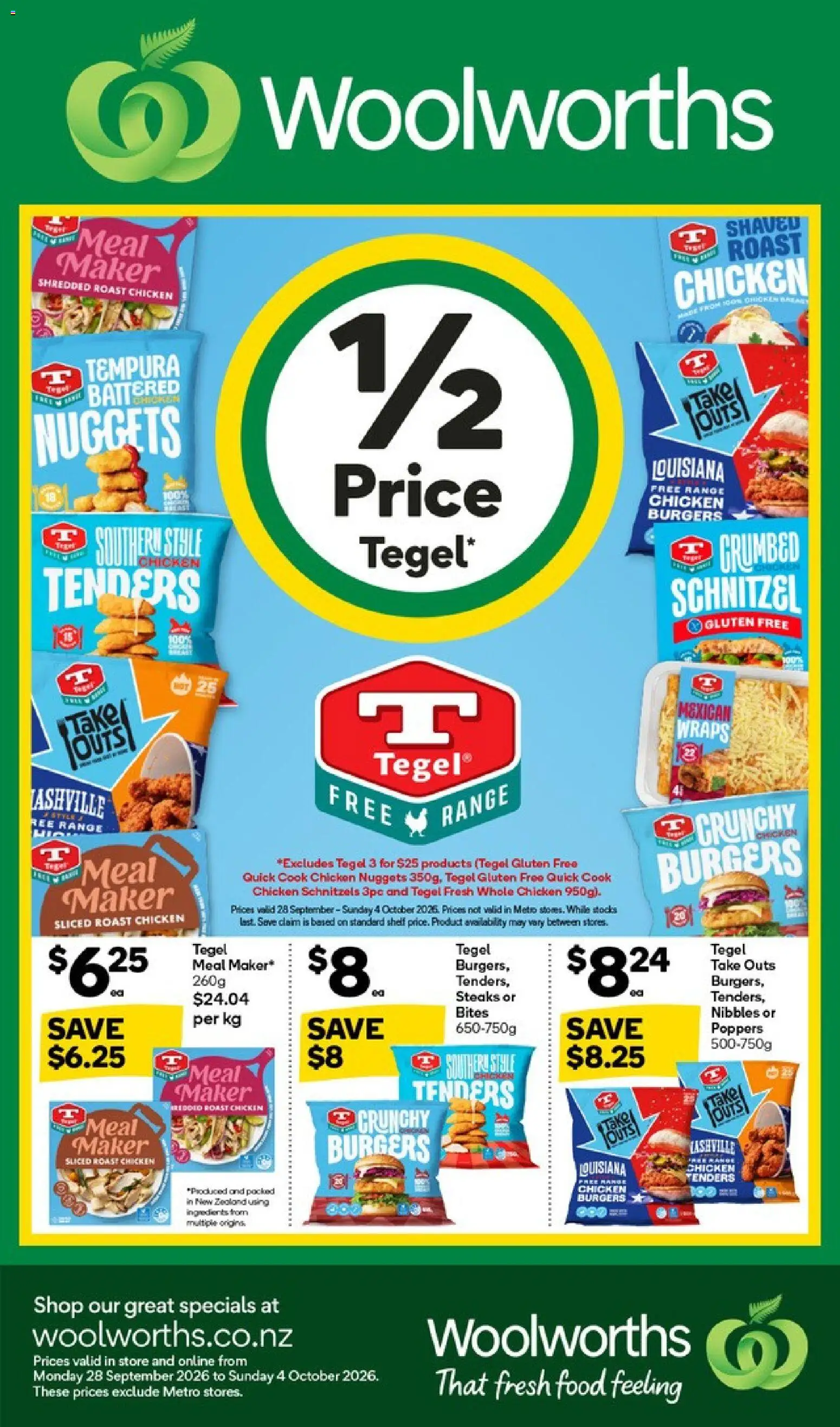 Woolworths catalogue from 28 Sept 2026 | Page: 1