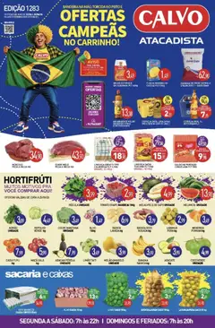 Calvo Atacadista - Ofertas da semana - Pré-Visualização do folheto da loja Calvo Atacadista, válido de 22.06.2026