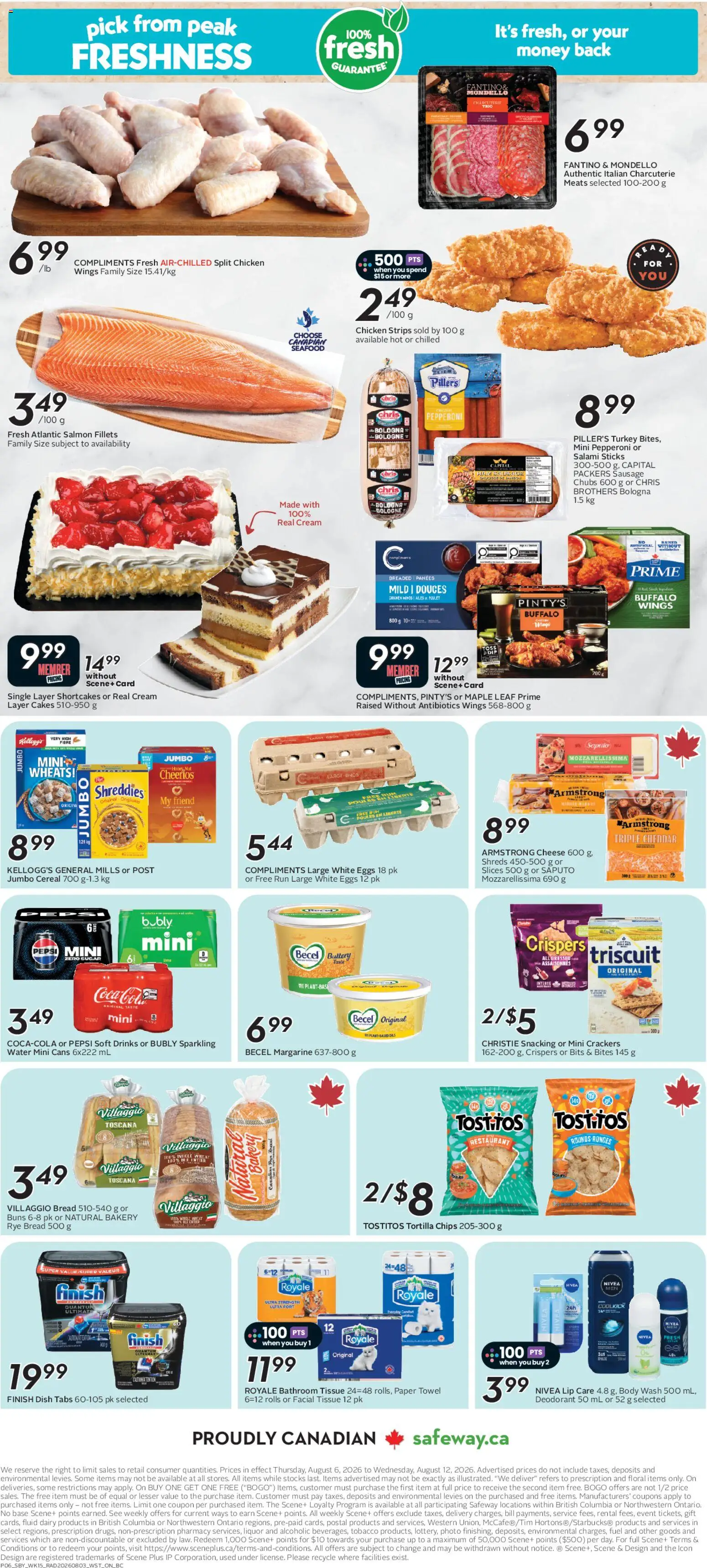 Safeway flyer valid from Aug 6, 2026 | Page: 4