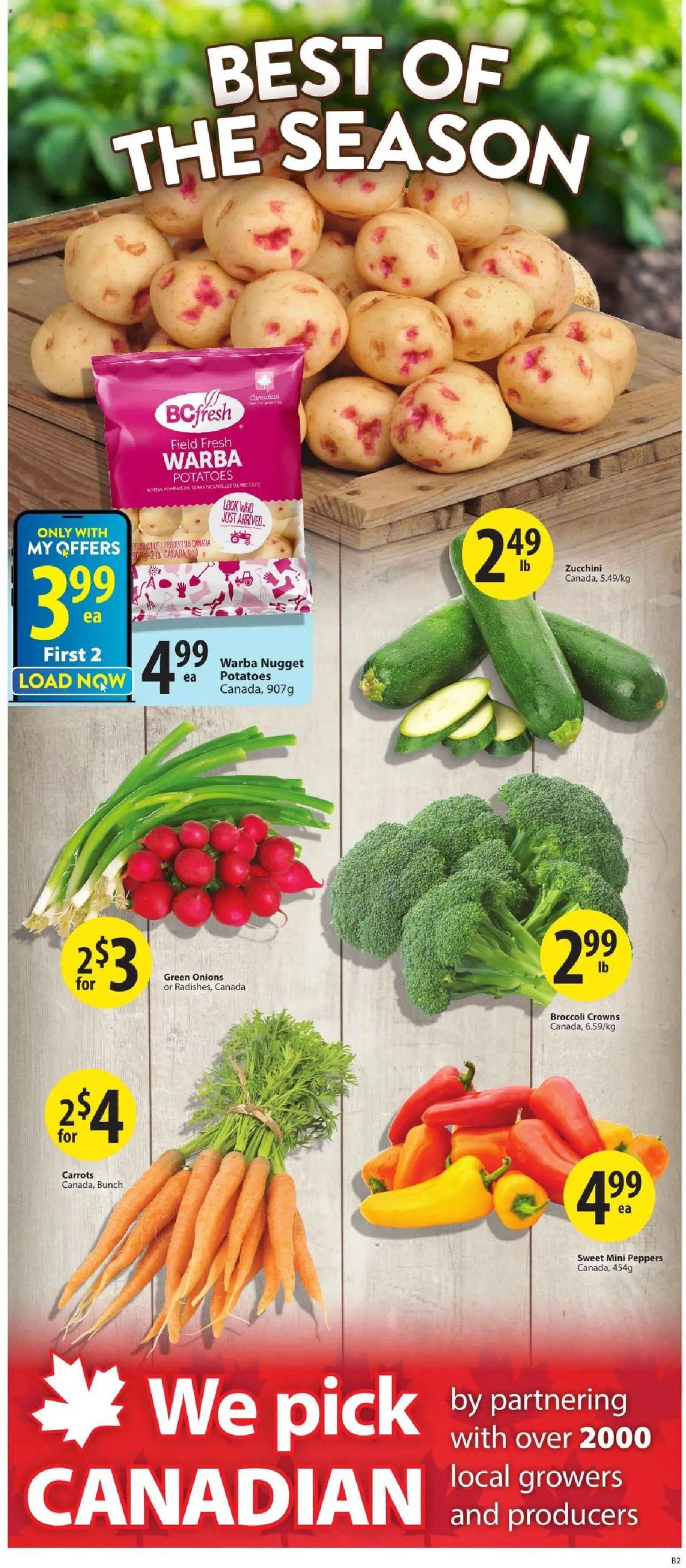 Save on foods flyer valid from Jul 9, 2026 | Page: 4
