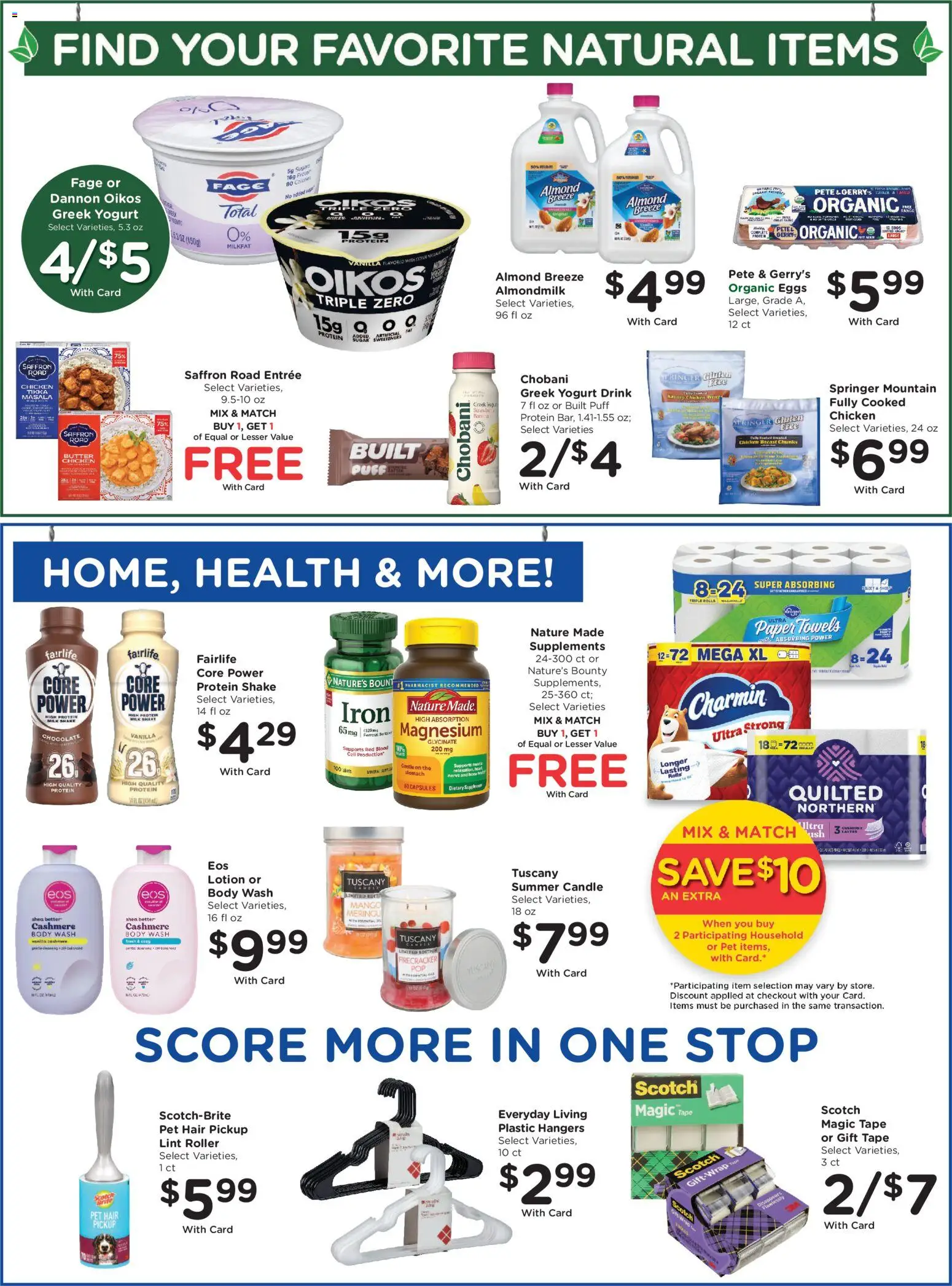 Kroger Weekly Ad - valid from 07/29/2026 | Page: 9 | Products: Magnesium, Butter, Yogurt, Eggs