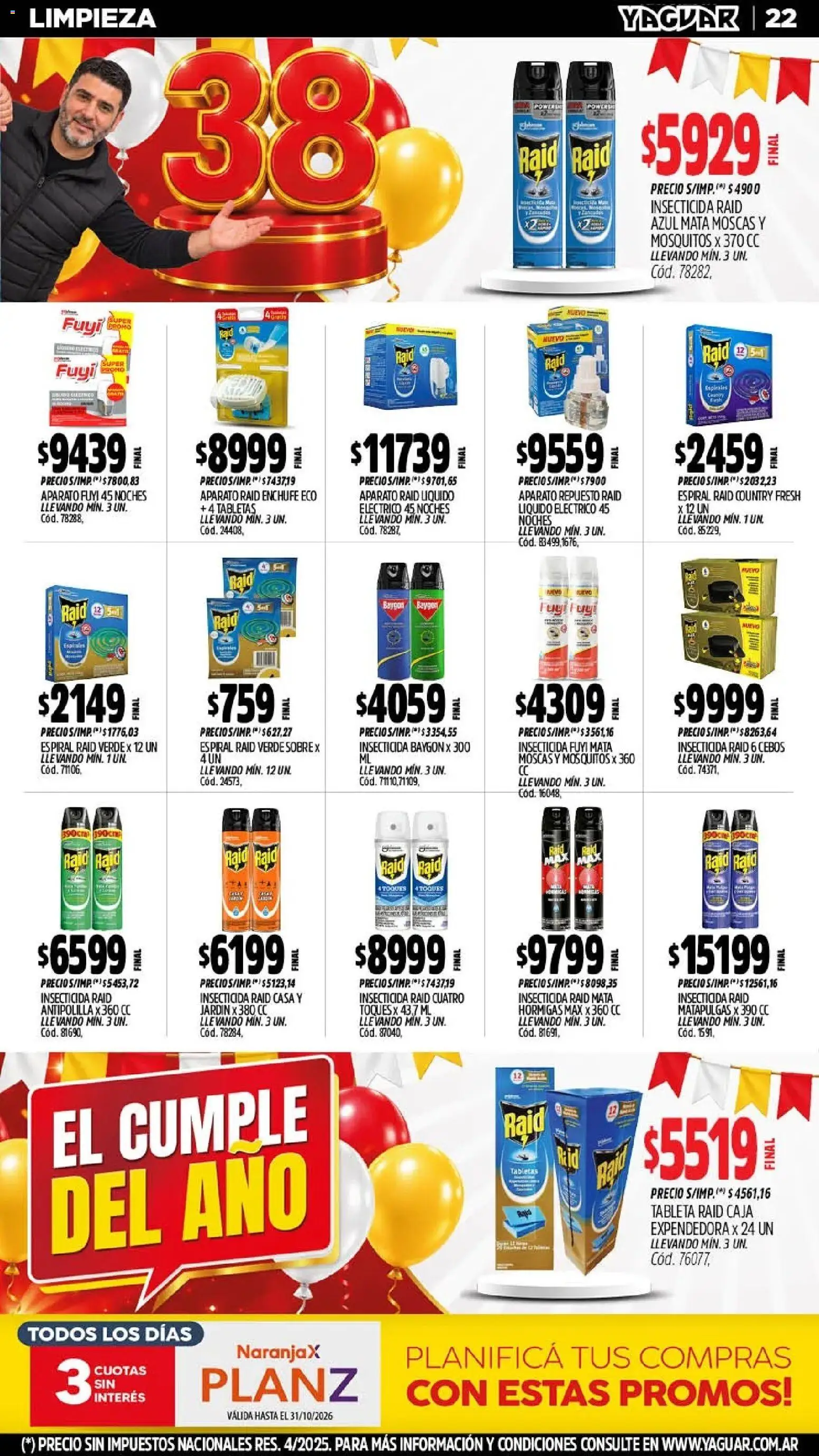 Yaguar - Oferta Semanal Córdoba │ válido desde el 05/10/2026 | Página: 21