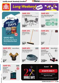 Preview of Home Hardware weekly flyer / circulaire from shop Home Hardware valid from 14.05.2026