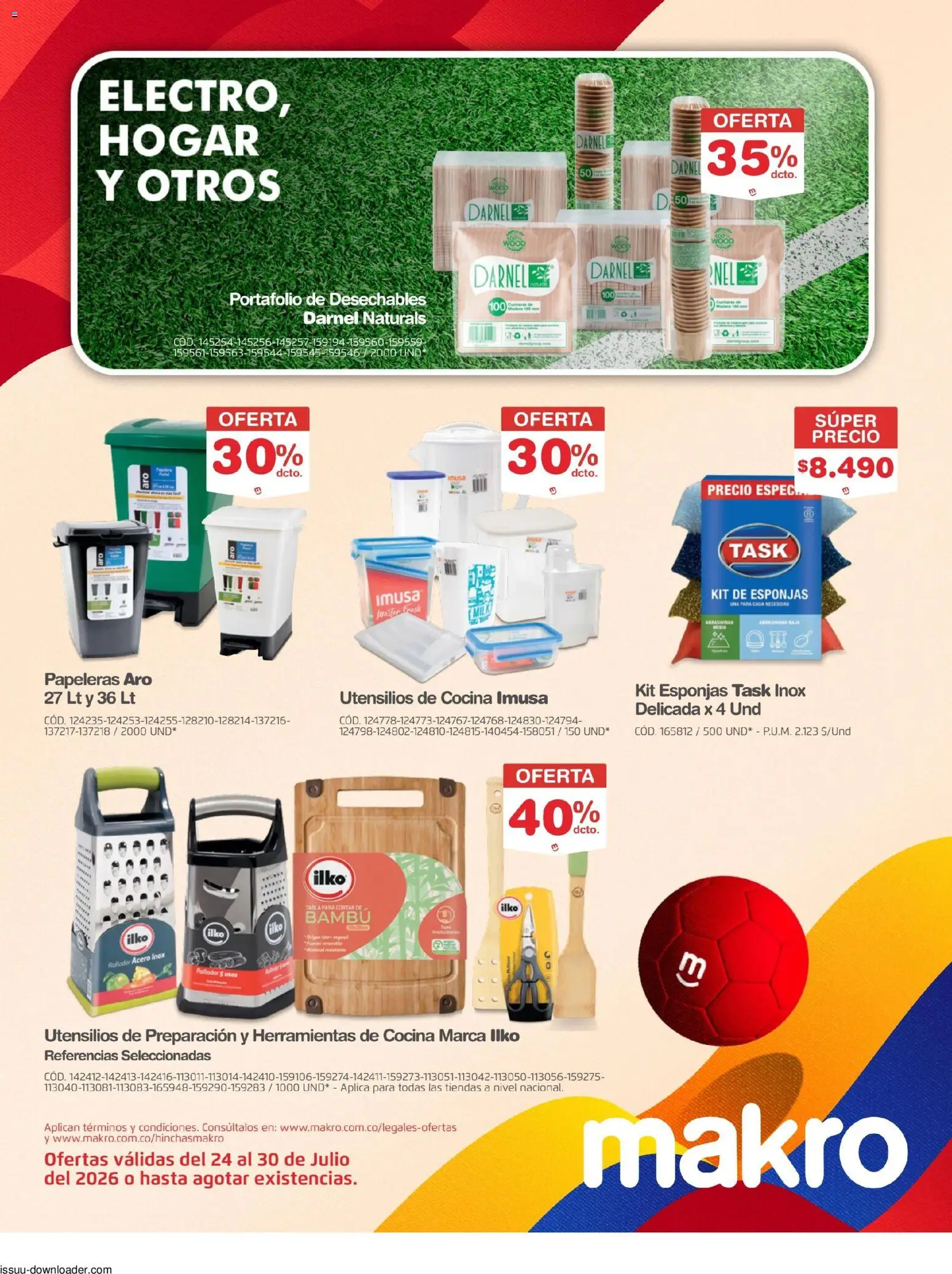 Makro revista - valida desde el 24/07/2026 | Página: 30 | Productos: Rallador, Cocina, Utensilios de cocina
