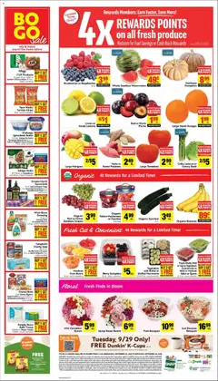 Preview of Save Mart weekly ads valid from 09/23/2026 | Page: 4 | Products: Guacamole, Whipped cream, Fruit, Garlic