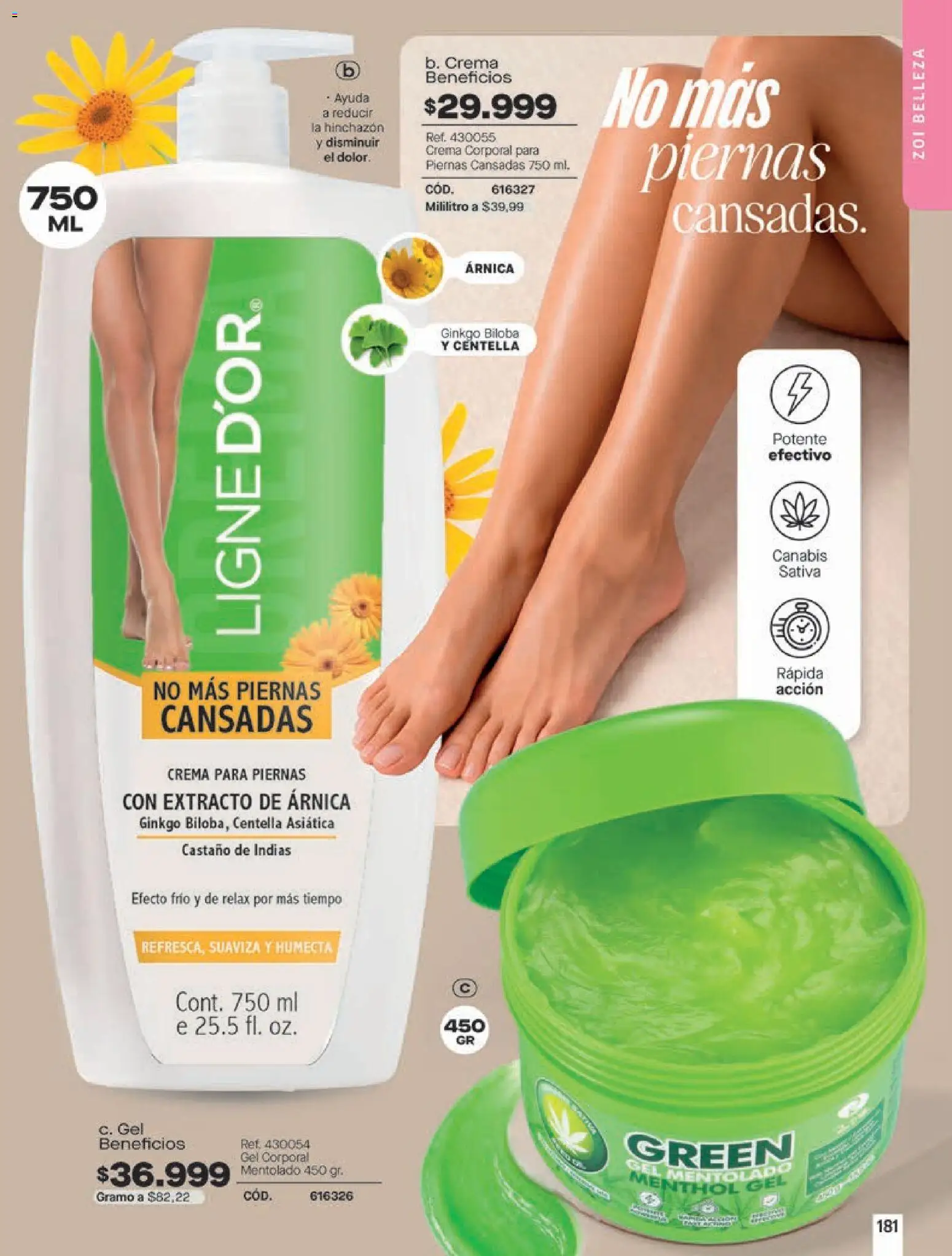 Pacifika revista - valida desde el 03.06.2026 | Página: 182 | Productos: Crema, Gel corporal