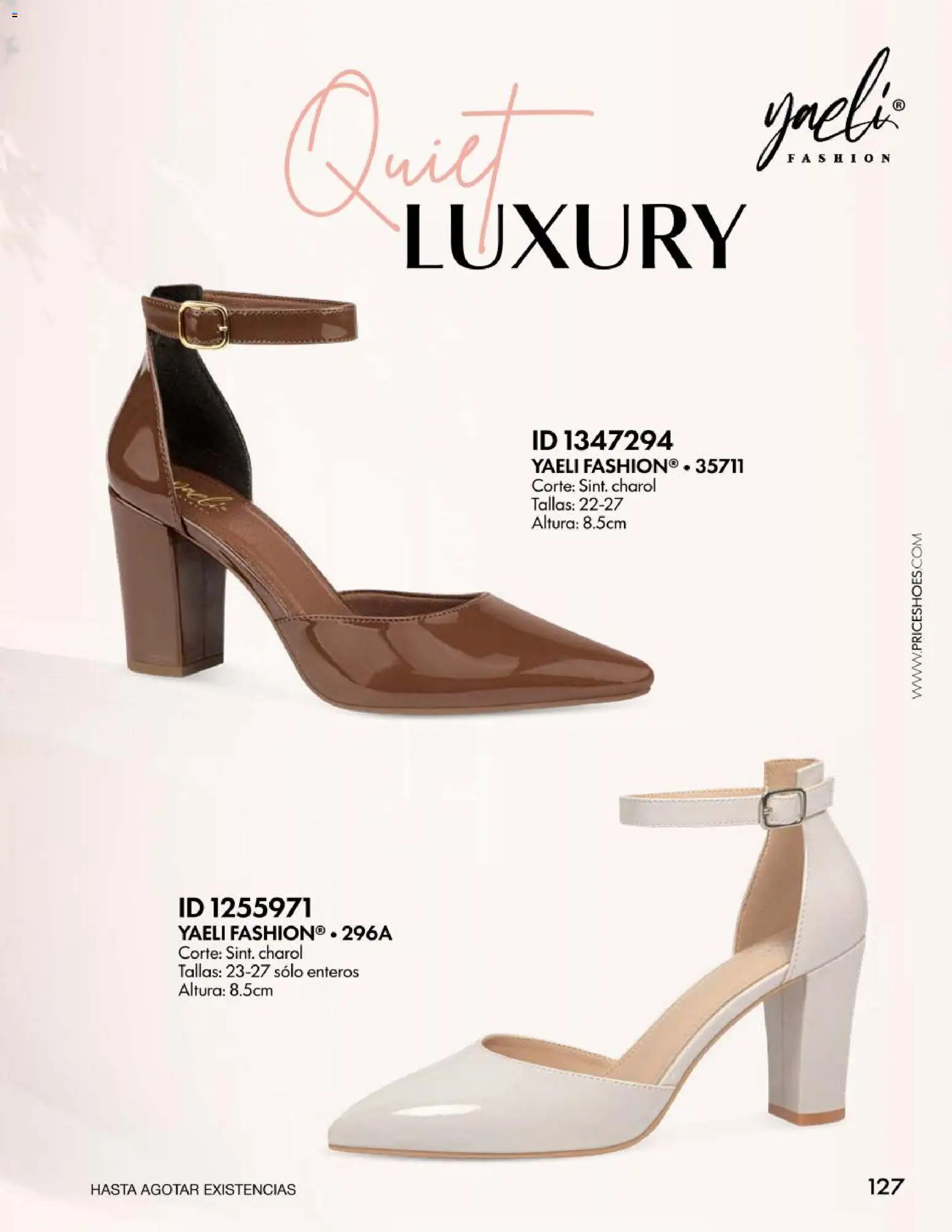 Nuevas ofertas de Price Shoes válidas en toda la República Mexicana desde el 28/08/2026. ¡Encuentra las mejores ofertas en Price Shoes catálogo Vestir Casual! | Página: 127