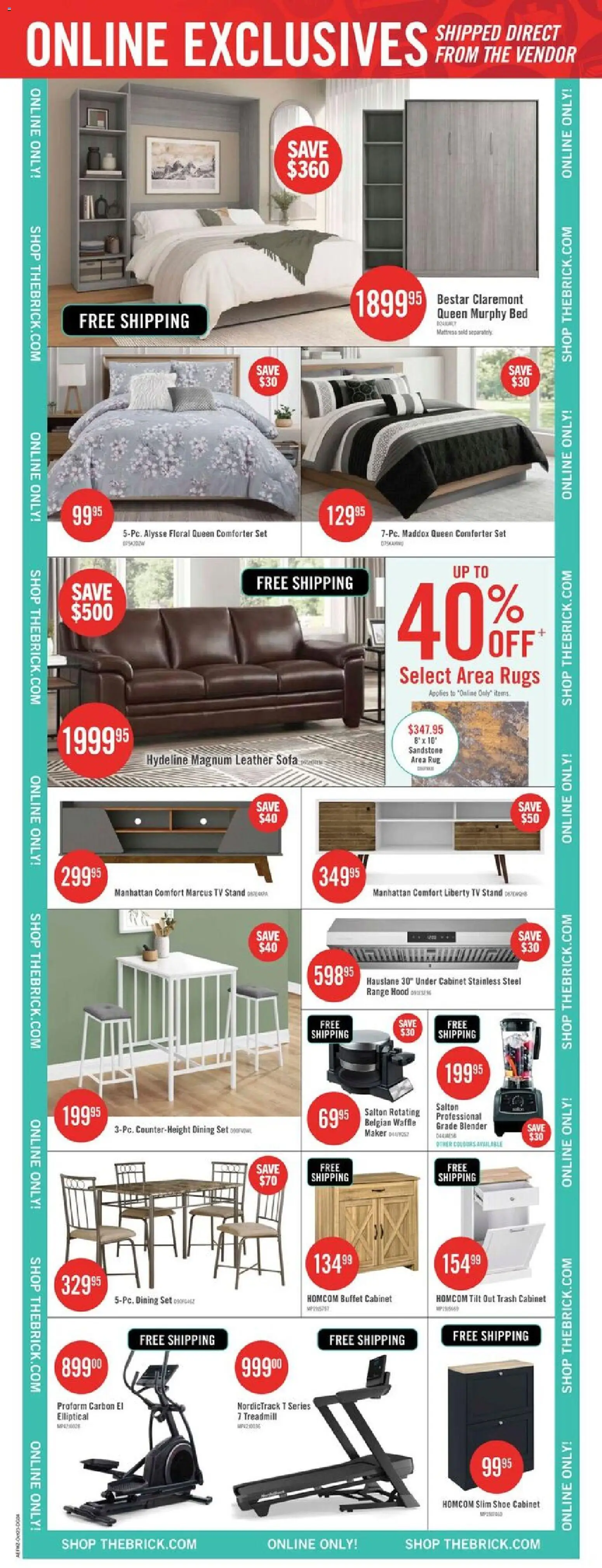 The Brick flyer valid from Oct 22, 2026 | Page: 20