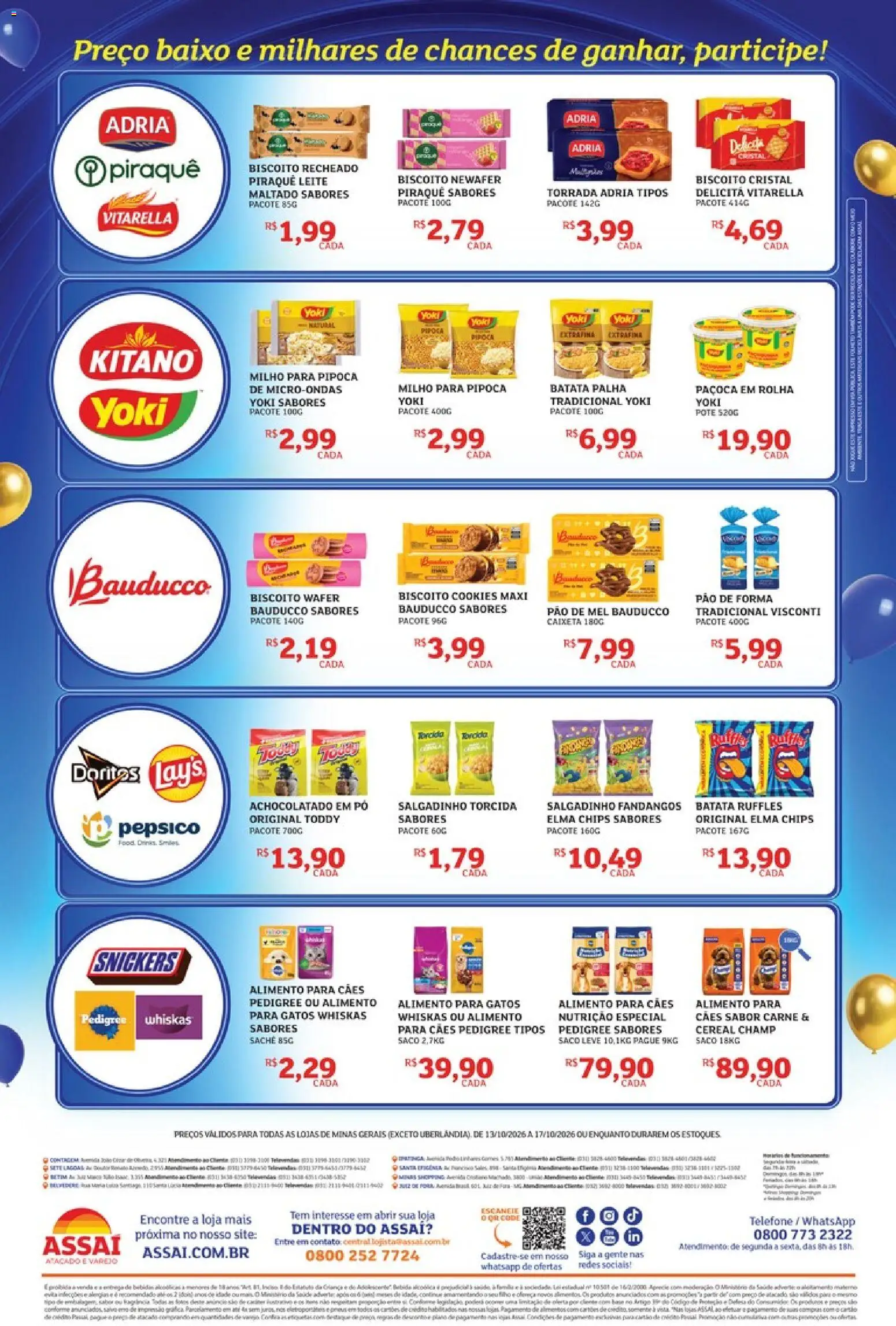 Assaí Atacadista Folheto - válido de 13/10/2026 | Página: 4