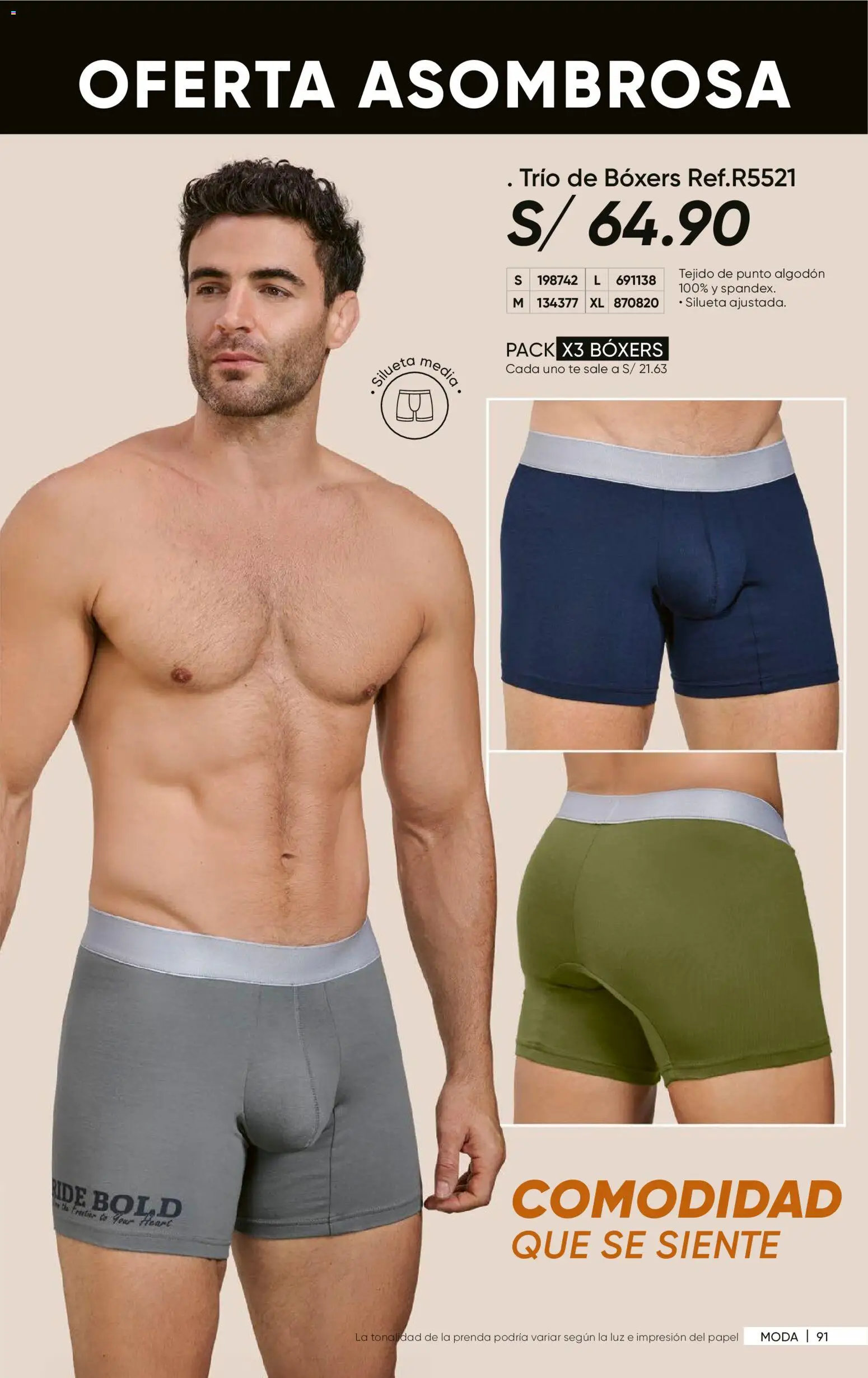 Catálogo Azzorti válido desde 18.05.2026 | Página: 93 | Productos: Té, Boxers