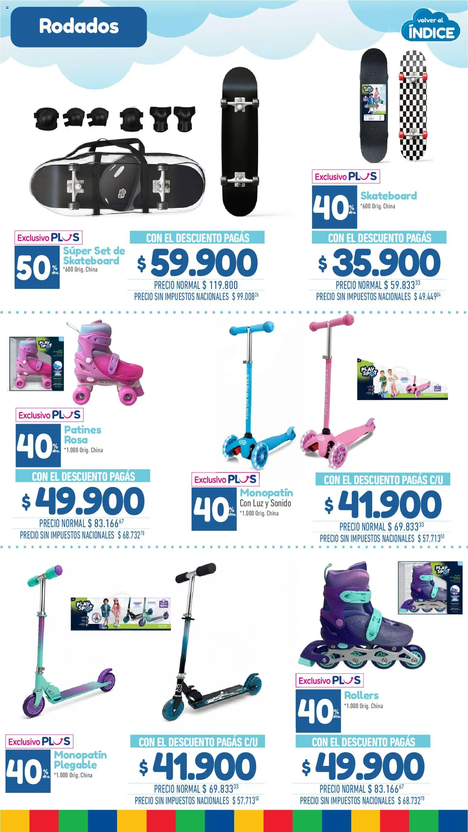 La Anonima Especial Día de la Niñez │ válido desde el 06/08/2026 | Página: 23 | Productos: Monopatin