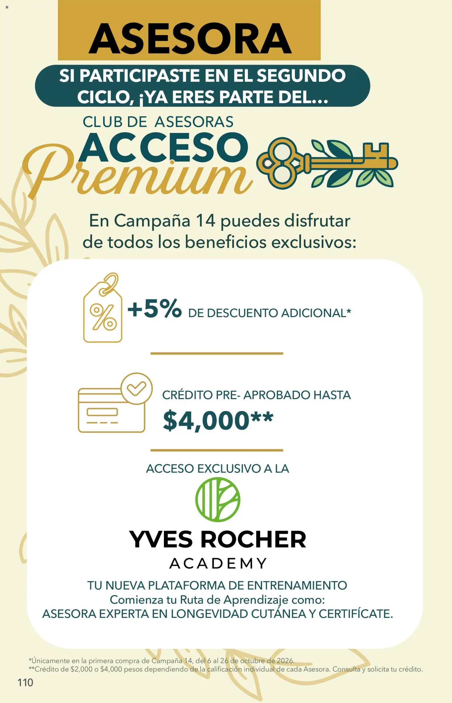Nuevas ofertas de Yves Rocher válidas en toda la República Mexicana desde el 06/10/2026. ¡Encuentra las mejores ofertas en Yves Rocher campaña 14 2026! | Página: 112 | Productos: Campana