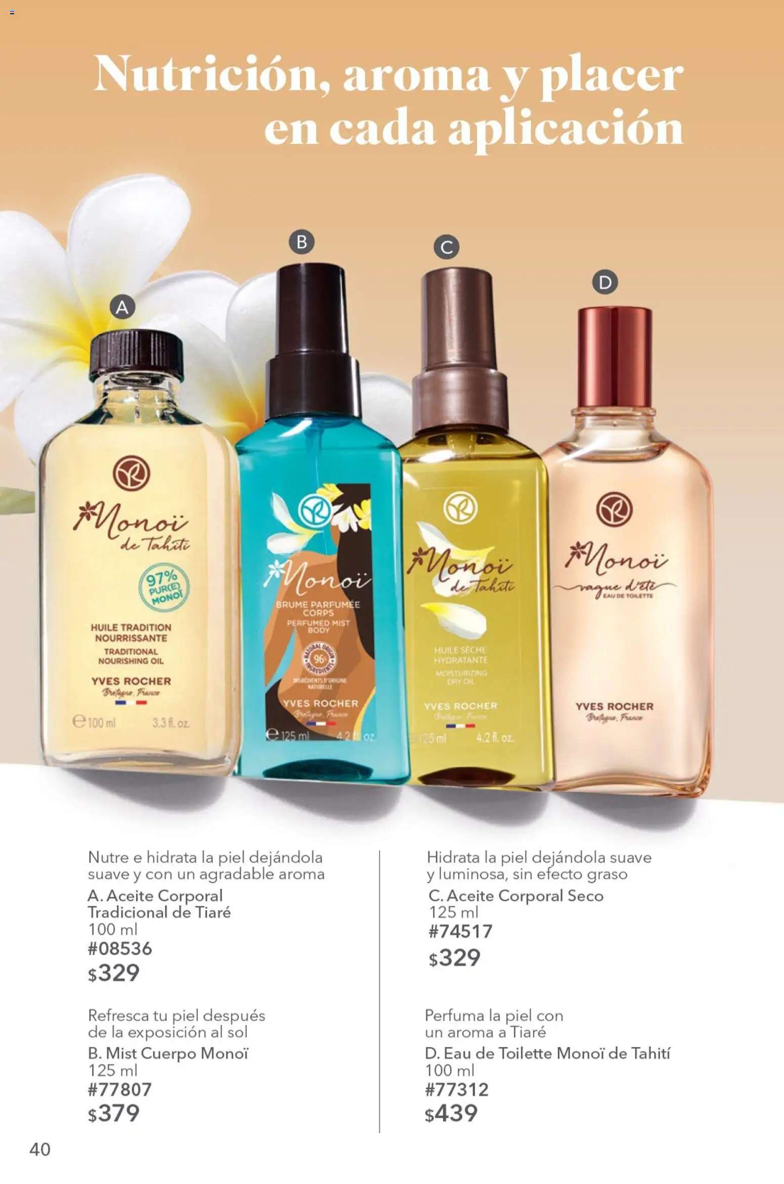 Nuevas ofertas de Yves Rocher válidas en toda la República Mexicana desde el 23.06.2026. ¡Encuentra las mejores ofertas en Yves Rocher campaña 9 2026! | Página: 42