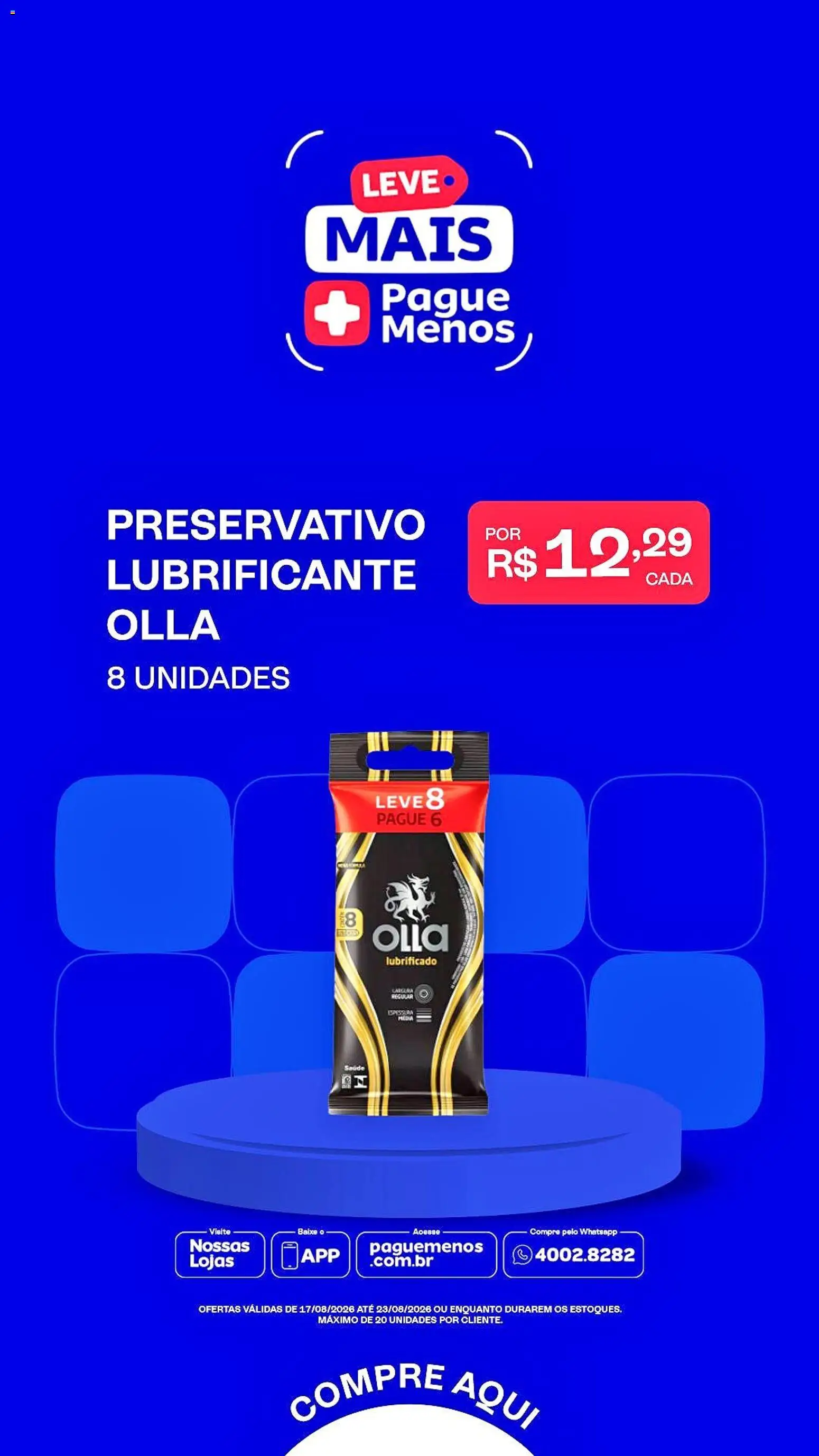 Pague Menos Folheto - válido de 17/08/2026 | Página: 4