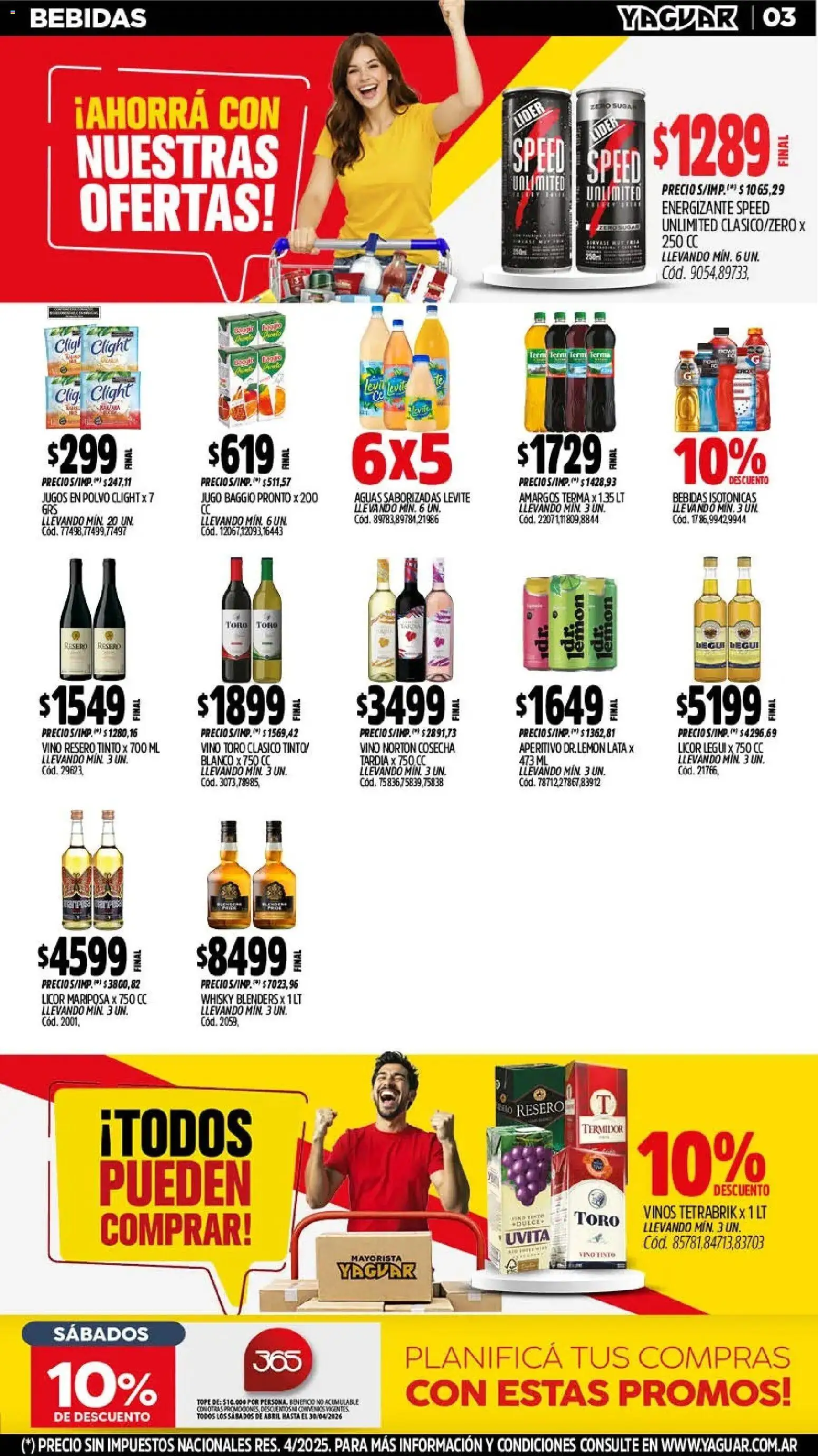 Yaguar - Oferta Semanal Santa Fé │ válido desde el 04.05.2026 | Página: 3