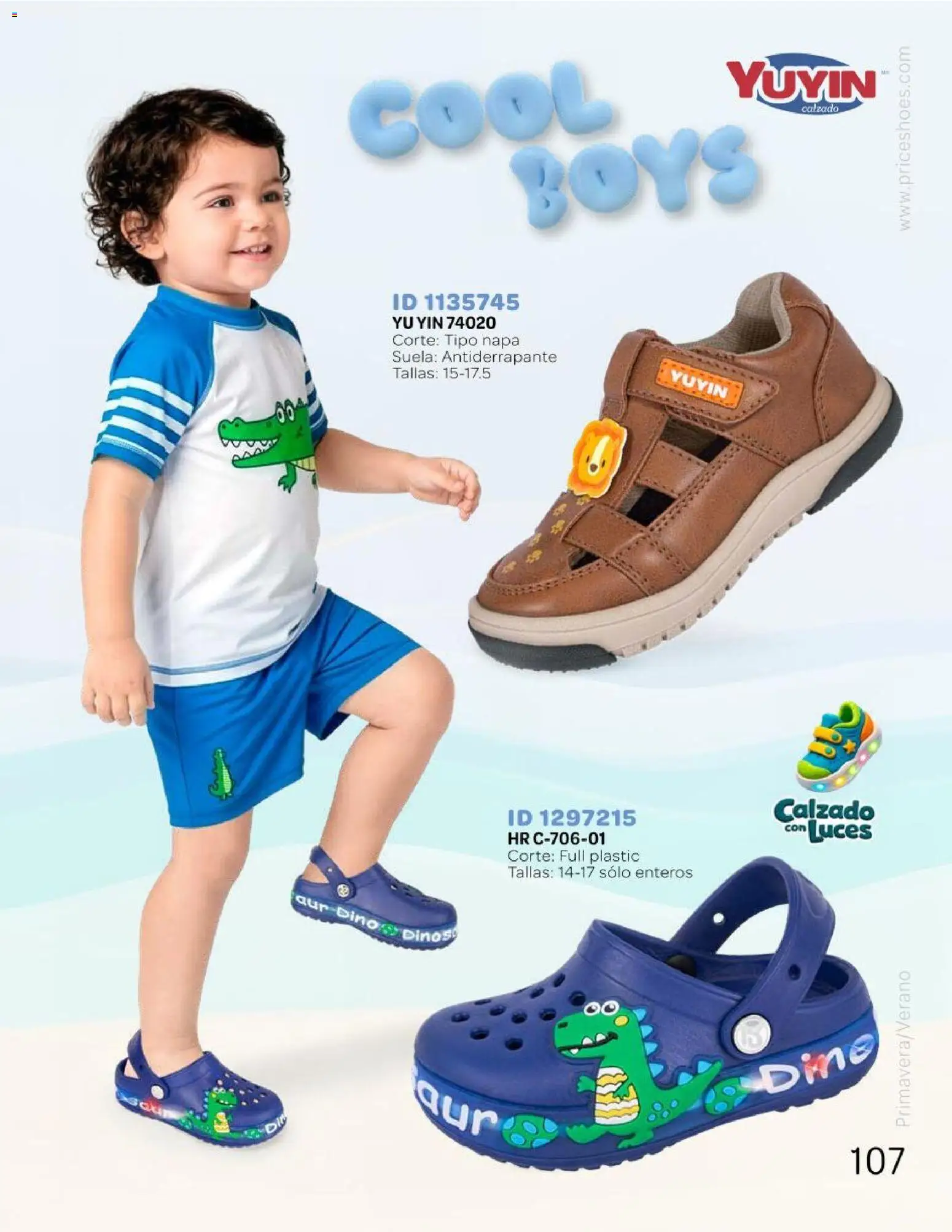 Nuevas ofertas de Price Shoes válidas en toda la República Mexicana desde el 25.04.2026. ¡Encuentra las mejores ofertas en Price Shoes catálogo Kids todo en uno! | Página: 107