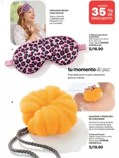 Vista previa de folleto Avon catálogo  - Campaña 12 de la Avon válido desde 22/07/2026 | Página: 180 | Productos: Esponja, Máscara, Cómoda, Baño