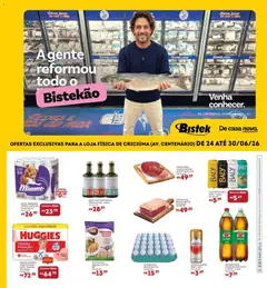 Bistek Supermercados ofertas Bistekâo - Pré-Visualização do folheto da loja Bistek Supermercados, válido de 24/06/2026