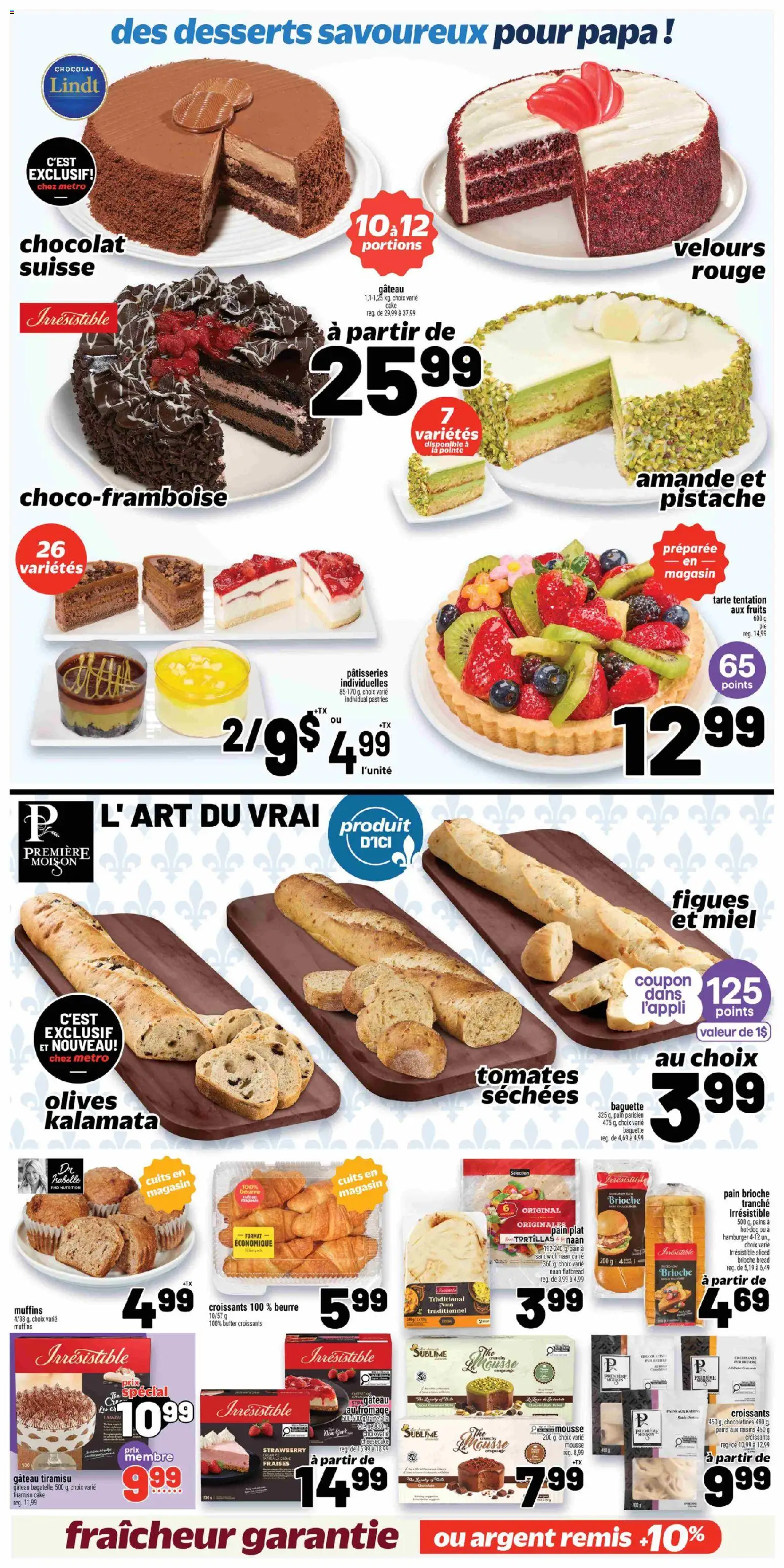 Metro flyer valid from 18.06.2026 | Page: 12 | Products: Cream, Butter, Bread