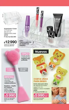 Vista previa Gigot - CAMPAÑA 13 válido desde el 23/08/2026 | Página: 168 | Productos: Organizador, Maquillaje, Cepillo, Corta uñas