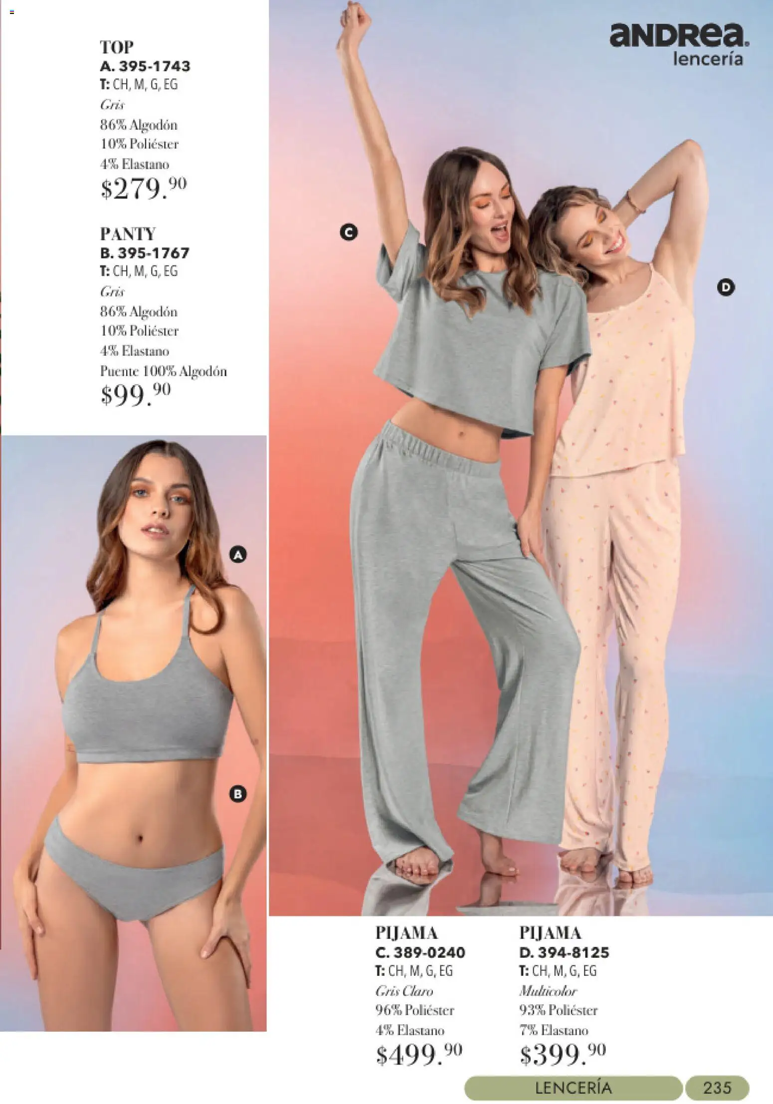Nuevas ofertas de Andrea válidas en toda la República Mexicana desde el 23/08/2026. ¡Encuentra las mejores ofertas en Andrea catálogo Tropical! | Página: 235