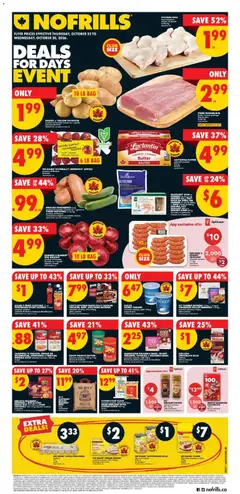 Preview of No Frills weekly flyer / circulaire from shop No Frills valid from Oct 22, 2026