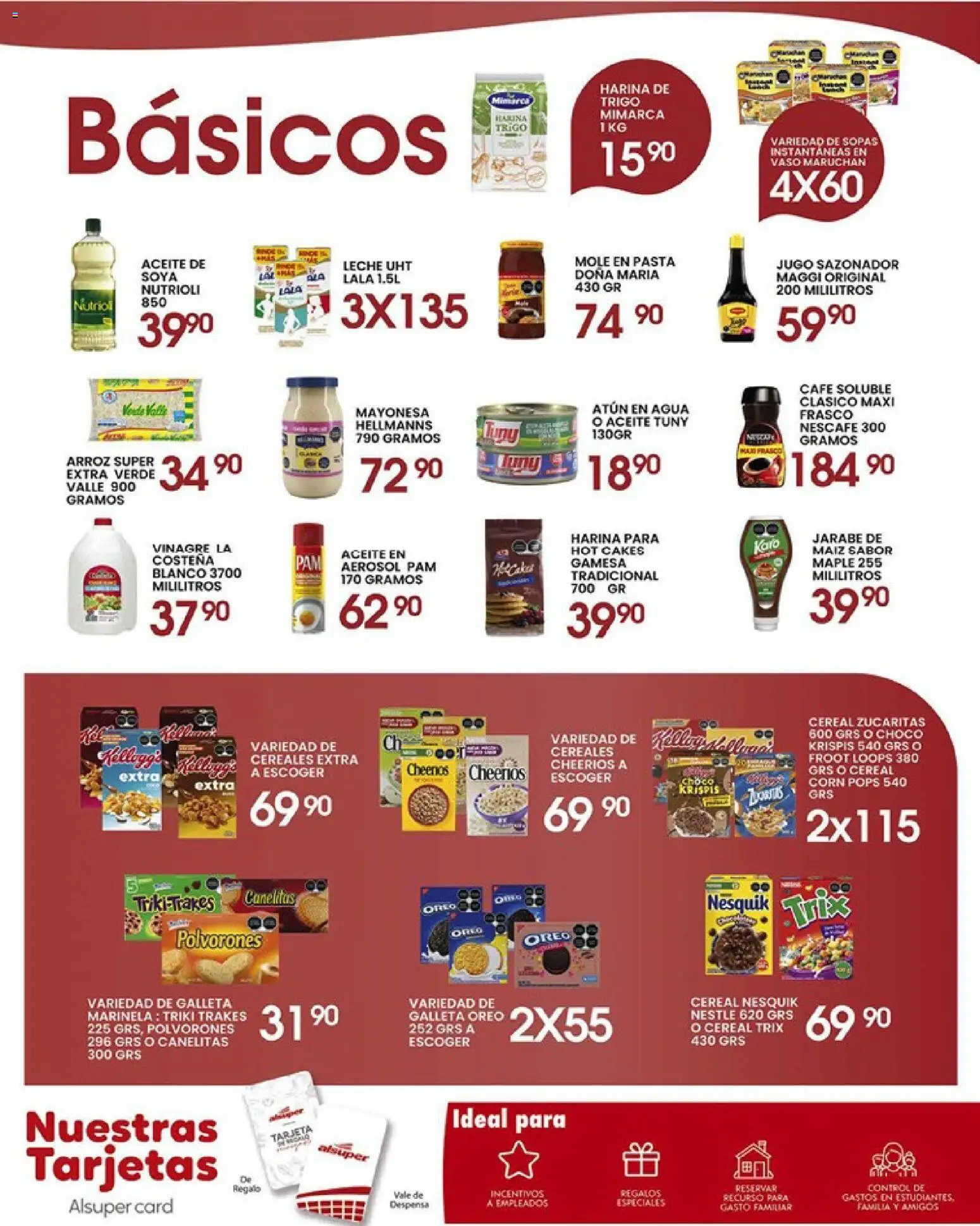 Nuevas ofertas de Alsuper válidas en toda la República Mexicana desde el 15.12.2026. ¡Encuentra las mejores ofertas en Alsuper folleto Chihuahua-Ciudad! | Página: 6 | Productos: Harina, Frasco, Café, Cereales