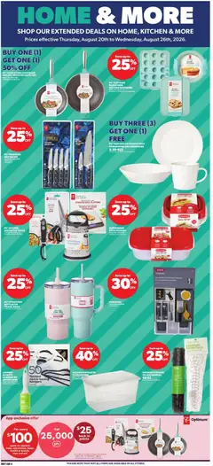 Preview of Zehrs weekly flyer / circulaire from shop Zehrs valid from Aug 20, 2026 | Page: 12