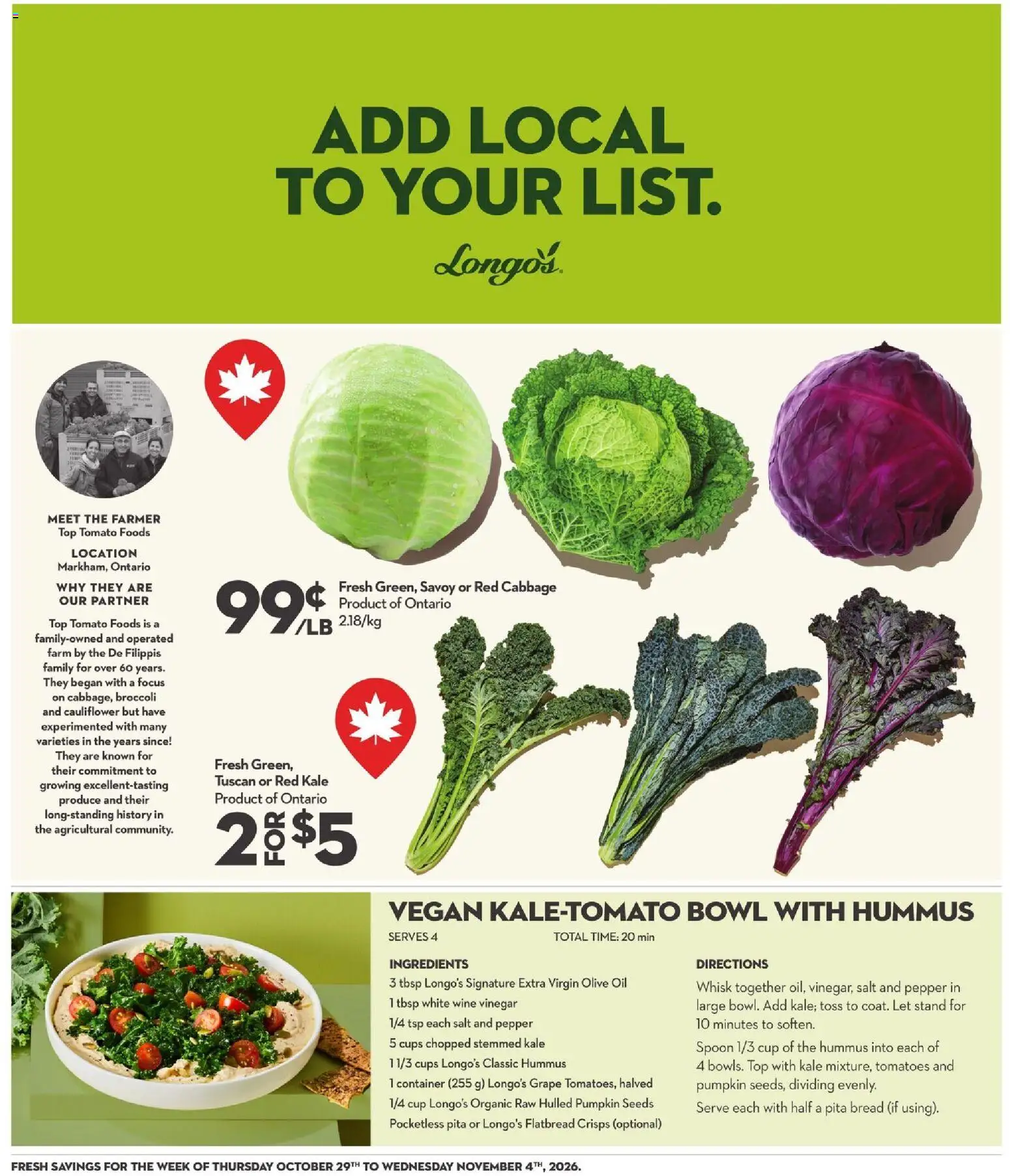 Longo's flyer valid from Oct 29, 2026 | Page: 12
